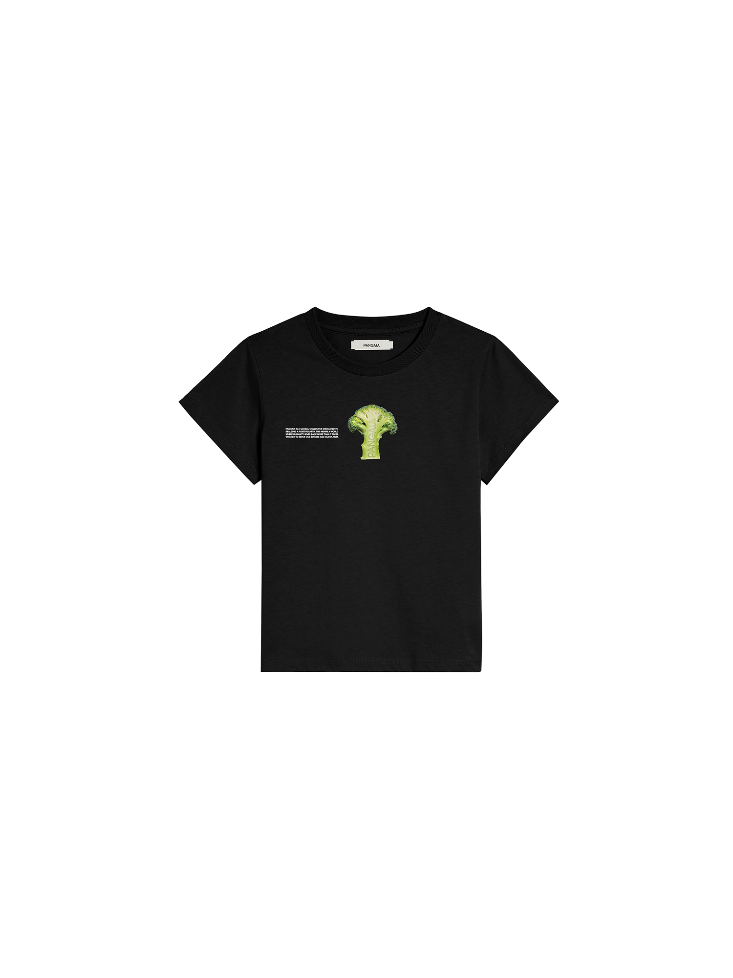 Kids' 365 Midweight Broccoli T-shirt—black