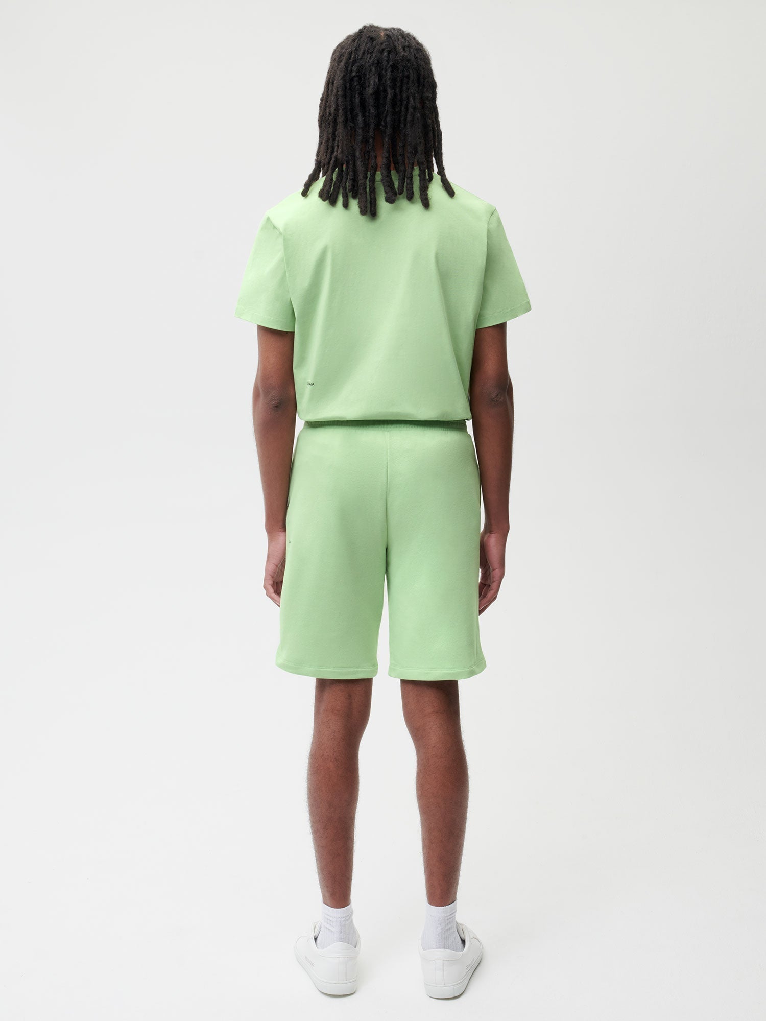 Organic Cotton Long Shorts Pistachio Male