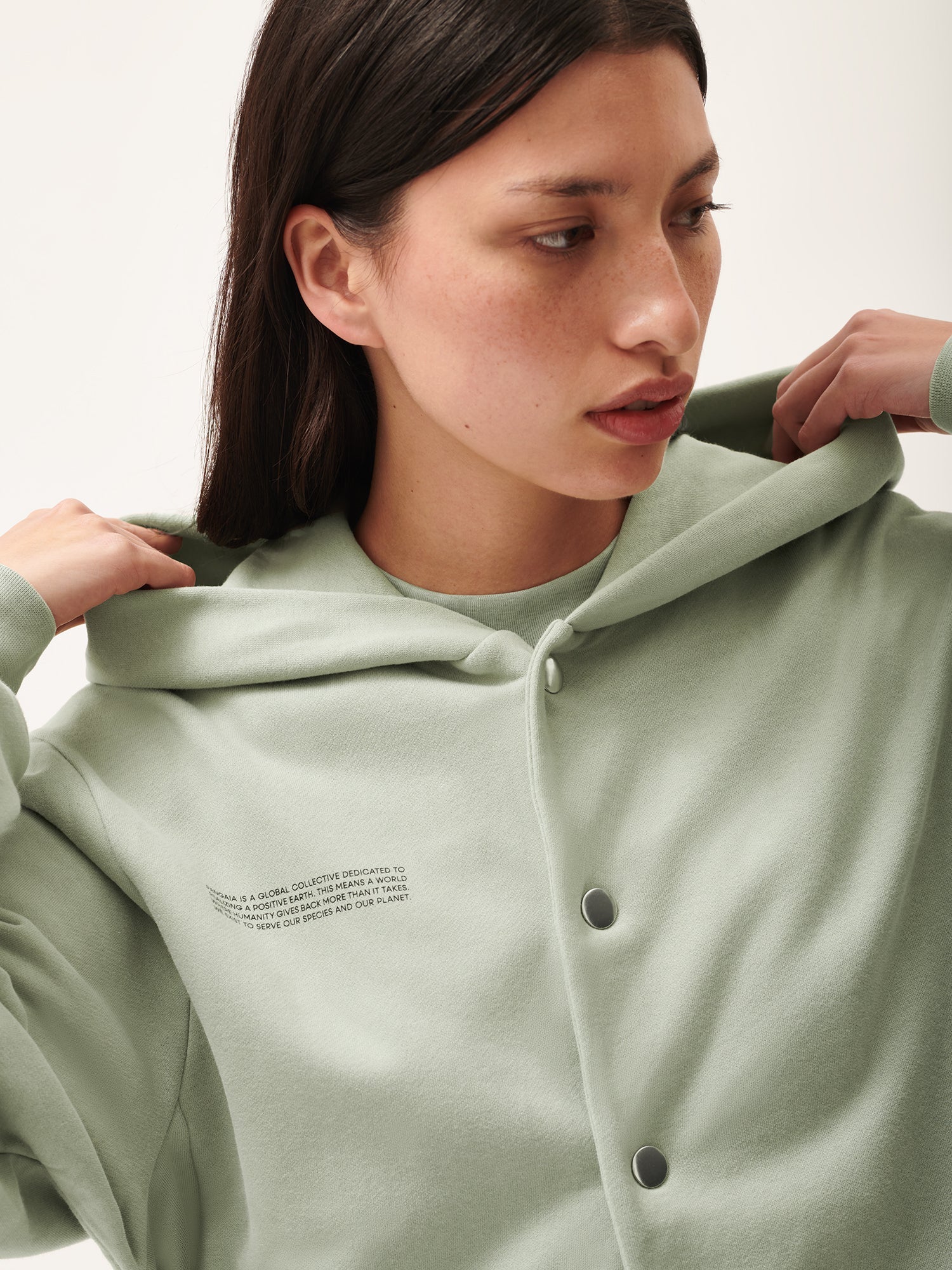 365_Midweight_Snap_Button_Hoodie_Moss_Green_female-3