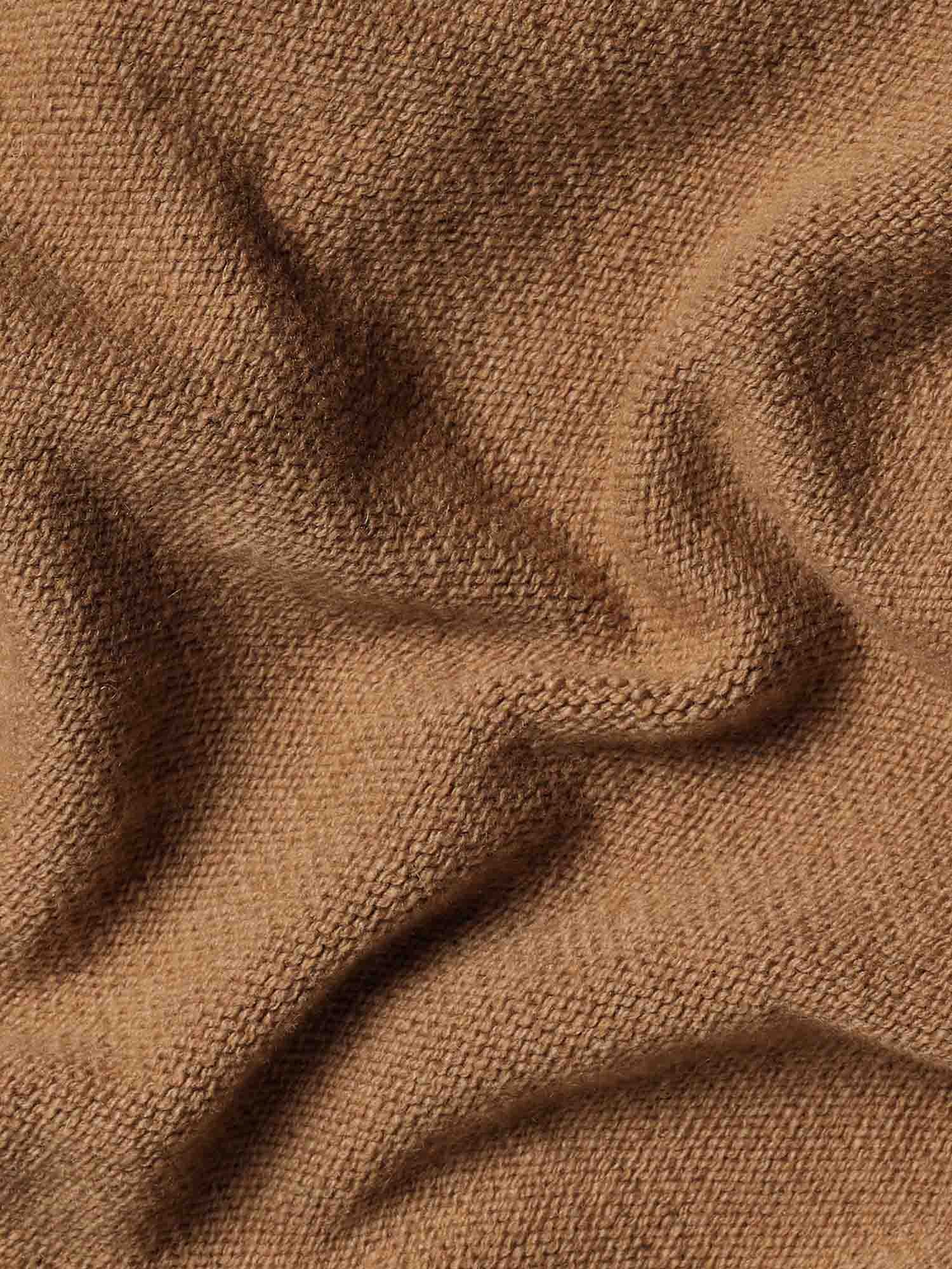 Cashmere Hoodie Camel