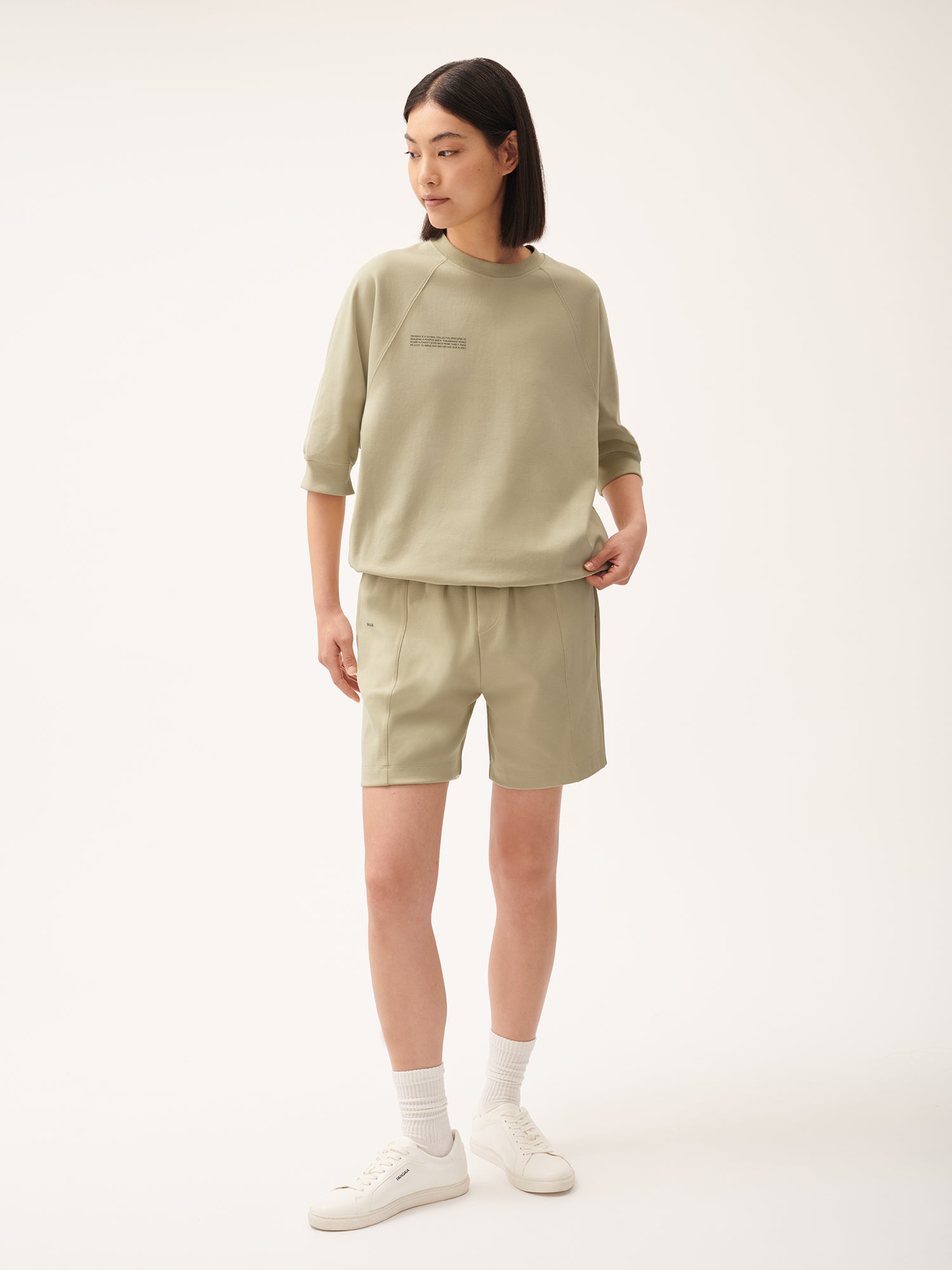 DNA_Double_Jersey_Panelled_Shorts_Maitake_Beige_female