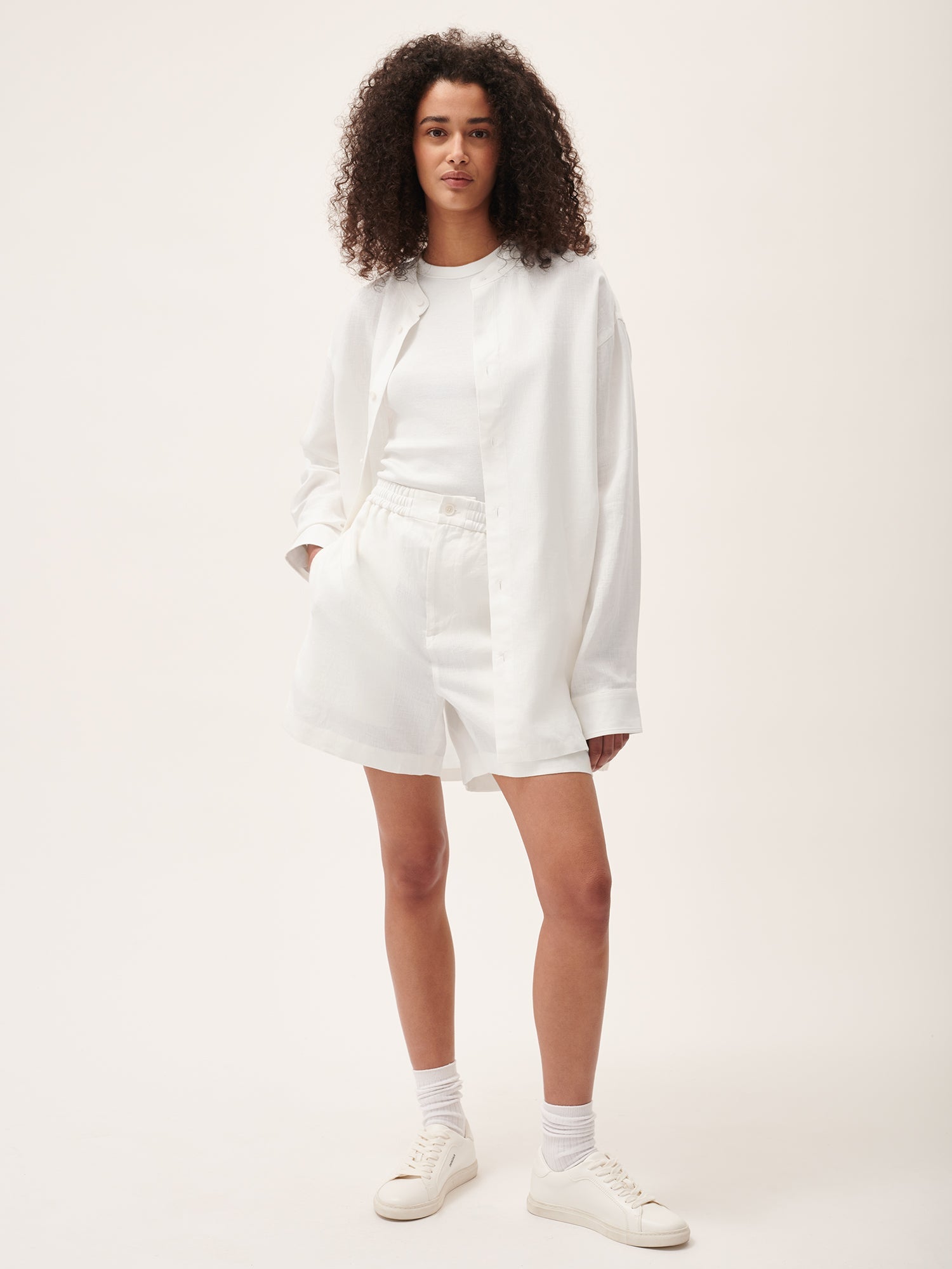 NA_Linen_Mid_Length_Shorts_Off_White_female-2