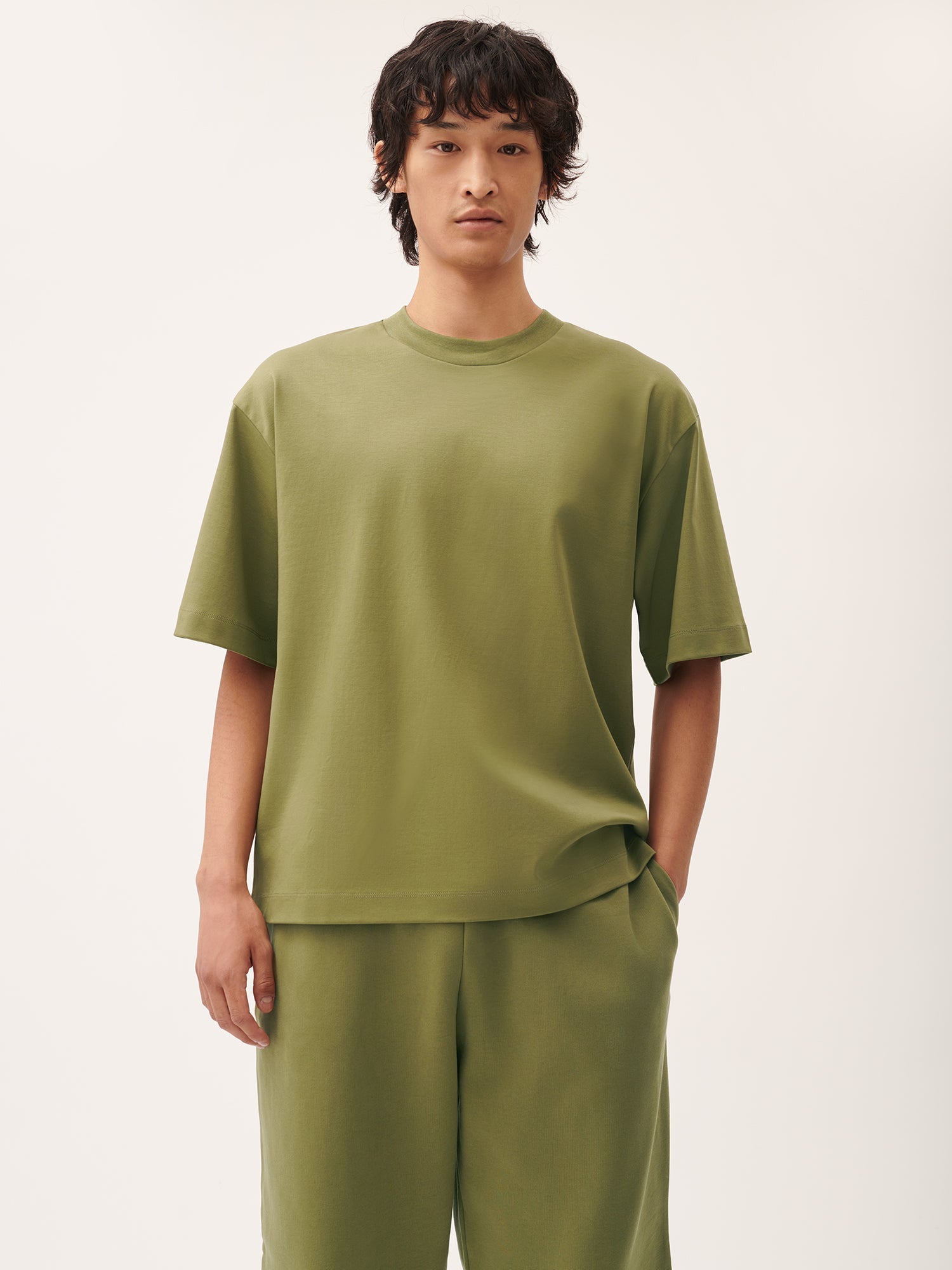 DNA_Oversized_T-Shirt_Highland_Green_Male