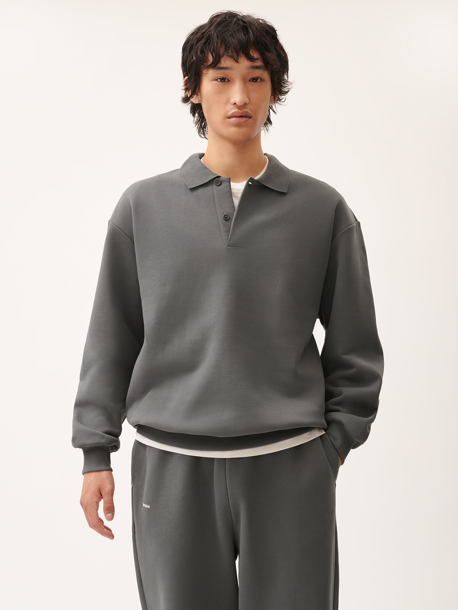 DNA_Polo_Neck_Sweatshirt_Atmosphere_Grey_Male