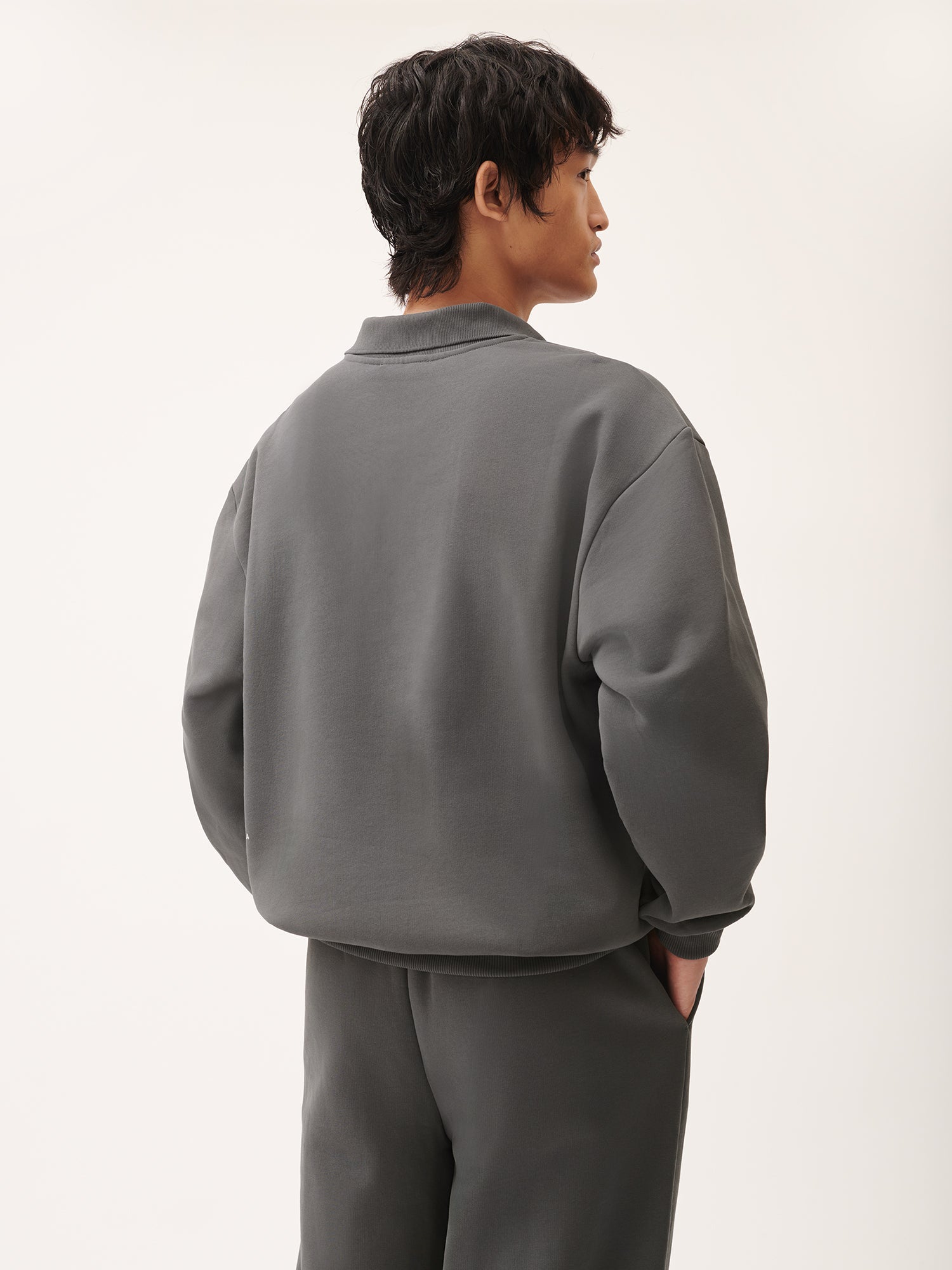 DNA_Polo_Neck_Sweatshirt_Atmosphere_Grey_Male