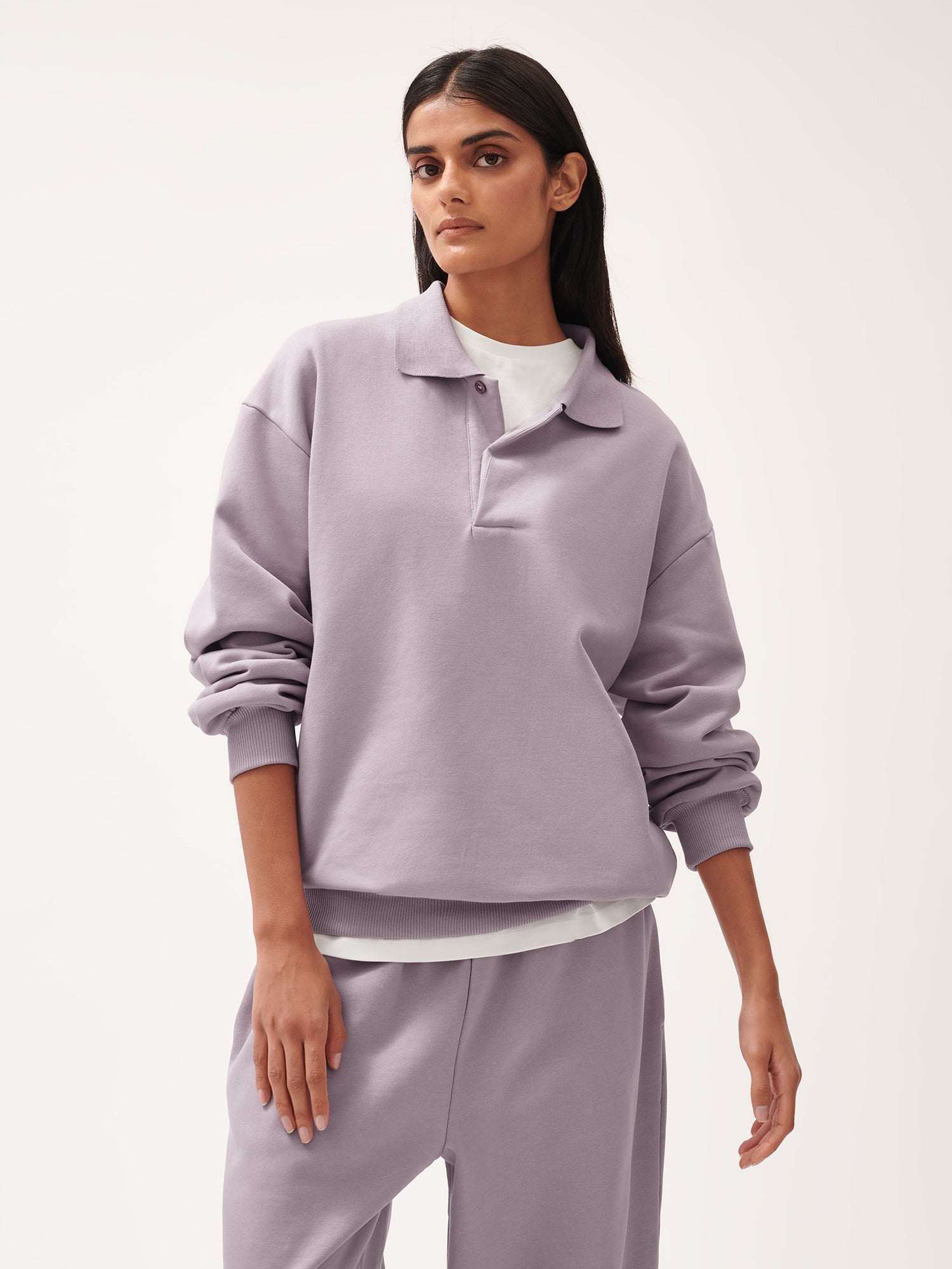 DNA_Polo_Neck_Sweatshirt_Raisin_Purple-female-1