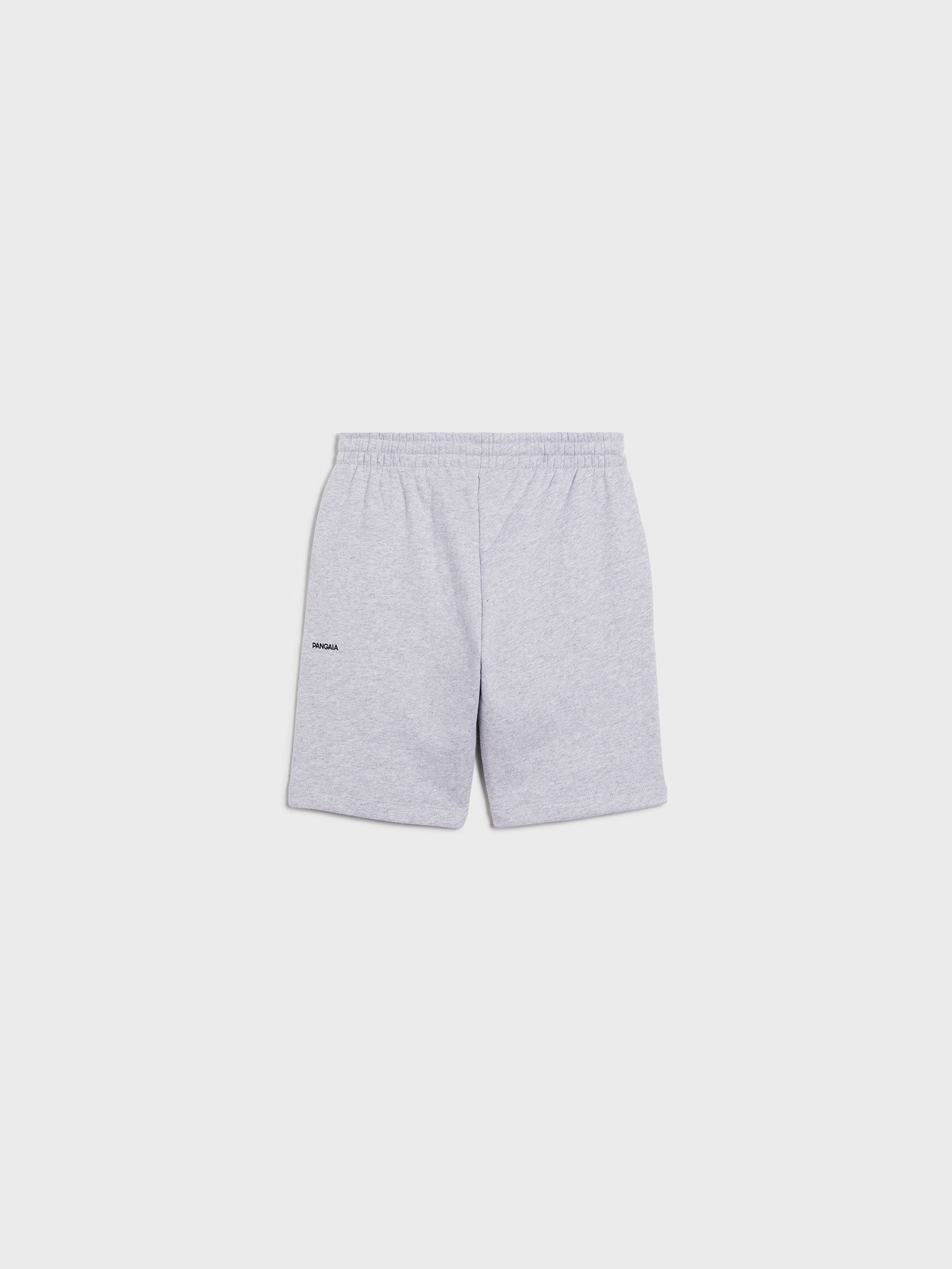 Kids Organic Cotton Long Shorts Grey Marl