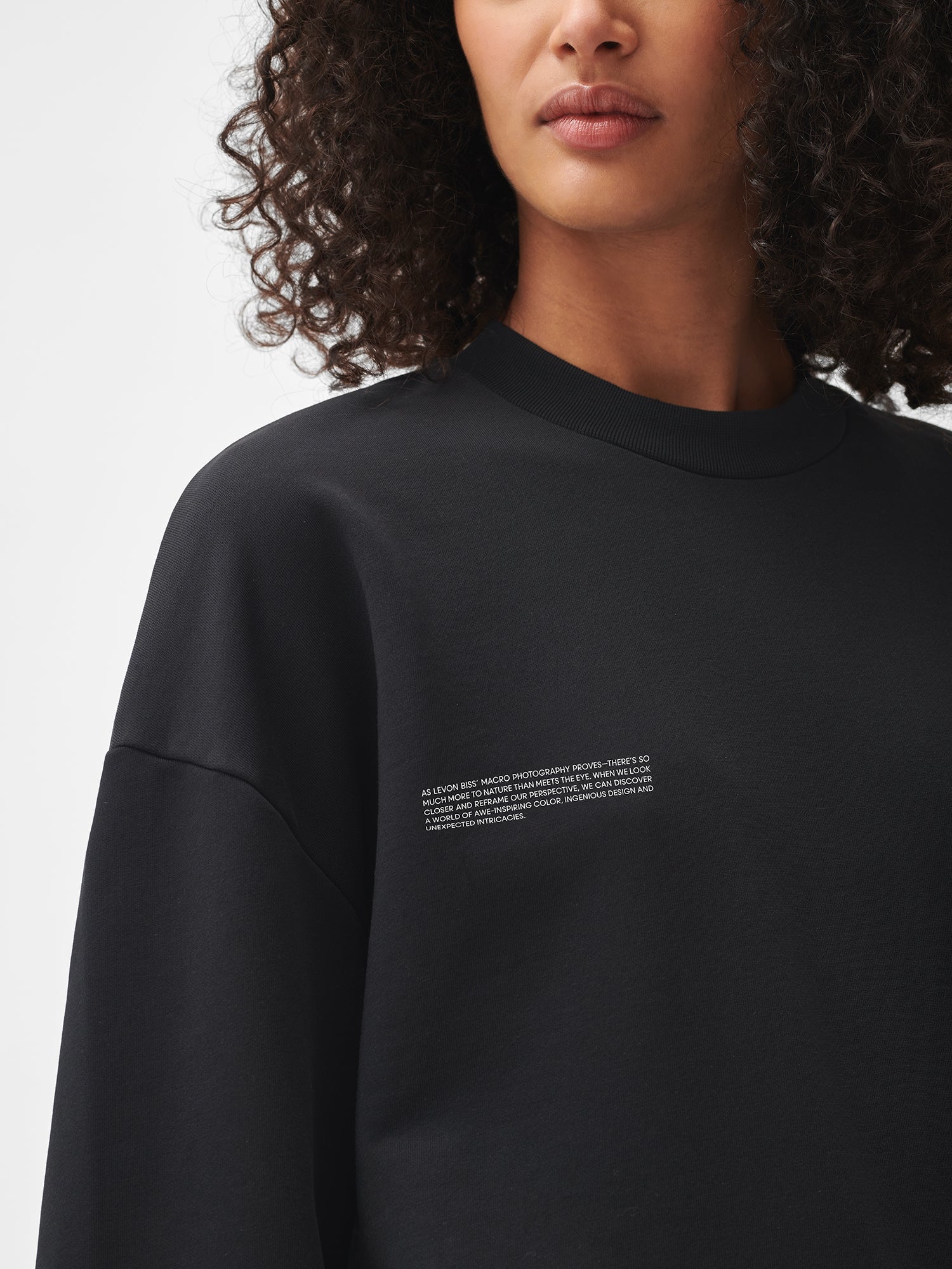 Levon-Biss-Entomologist-Sweatshirt-Black-Model-Female-3