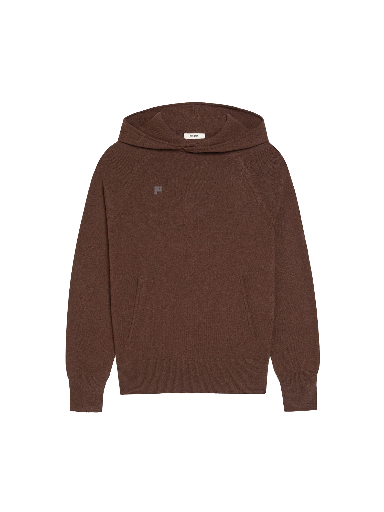 Recycled Cashmere Hoodie‚Äîchestnut brown-packshot-3