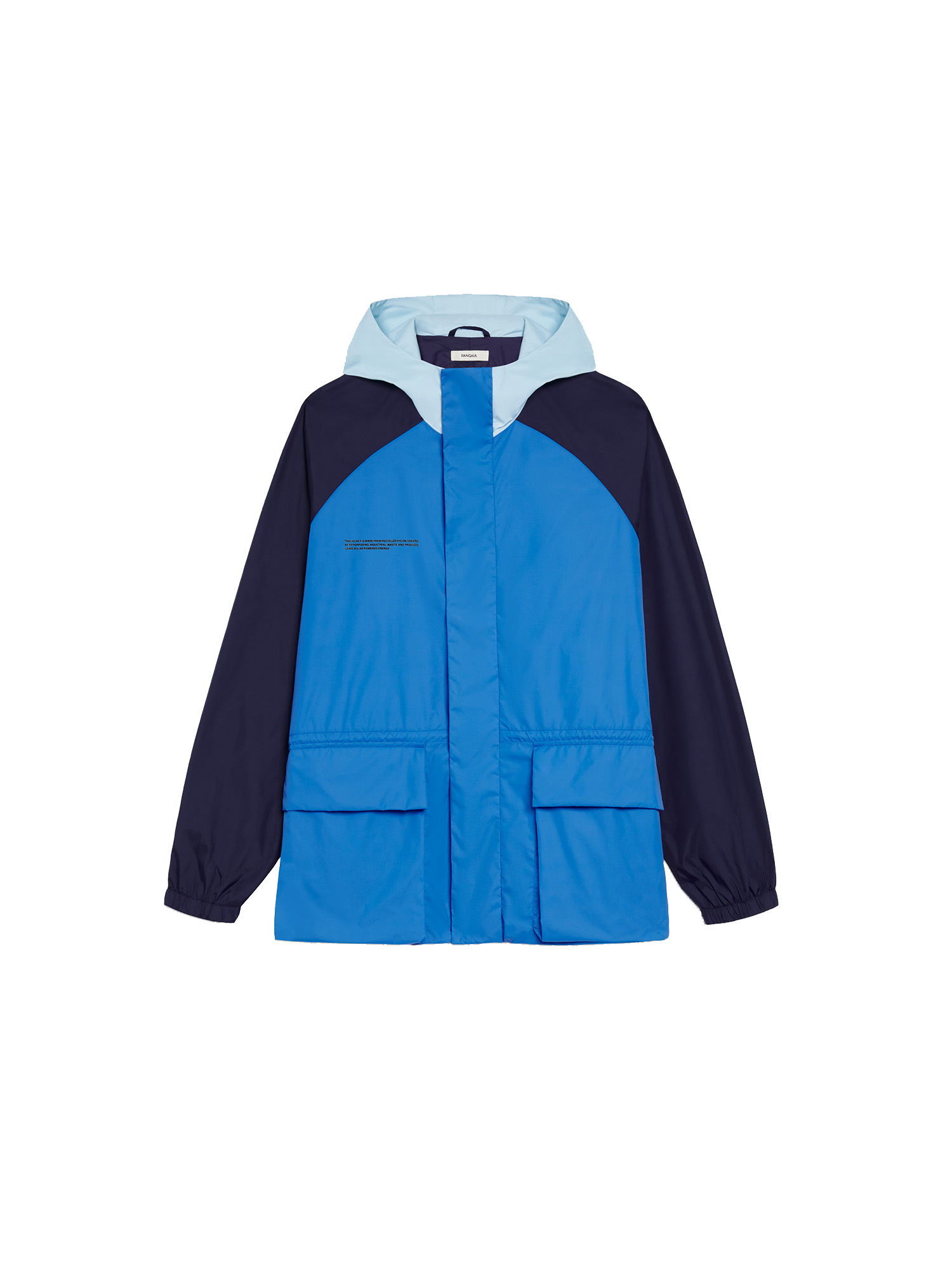 Recycled-Nylon-Colour-Block-Jacket-Cerulean-Blue-packshot-3