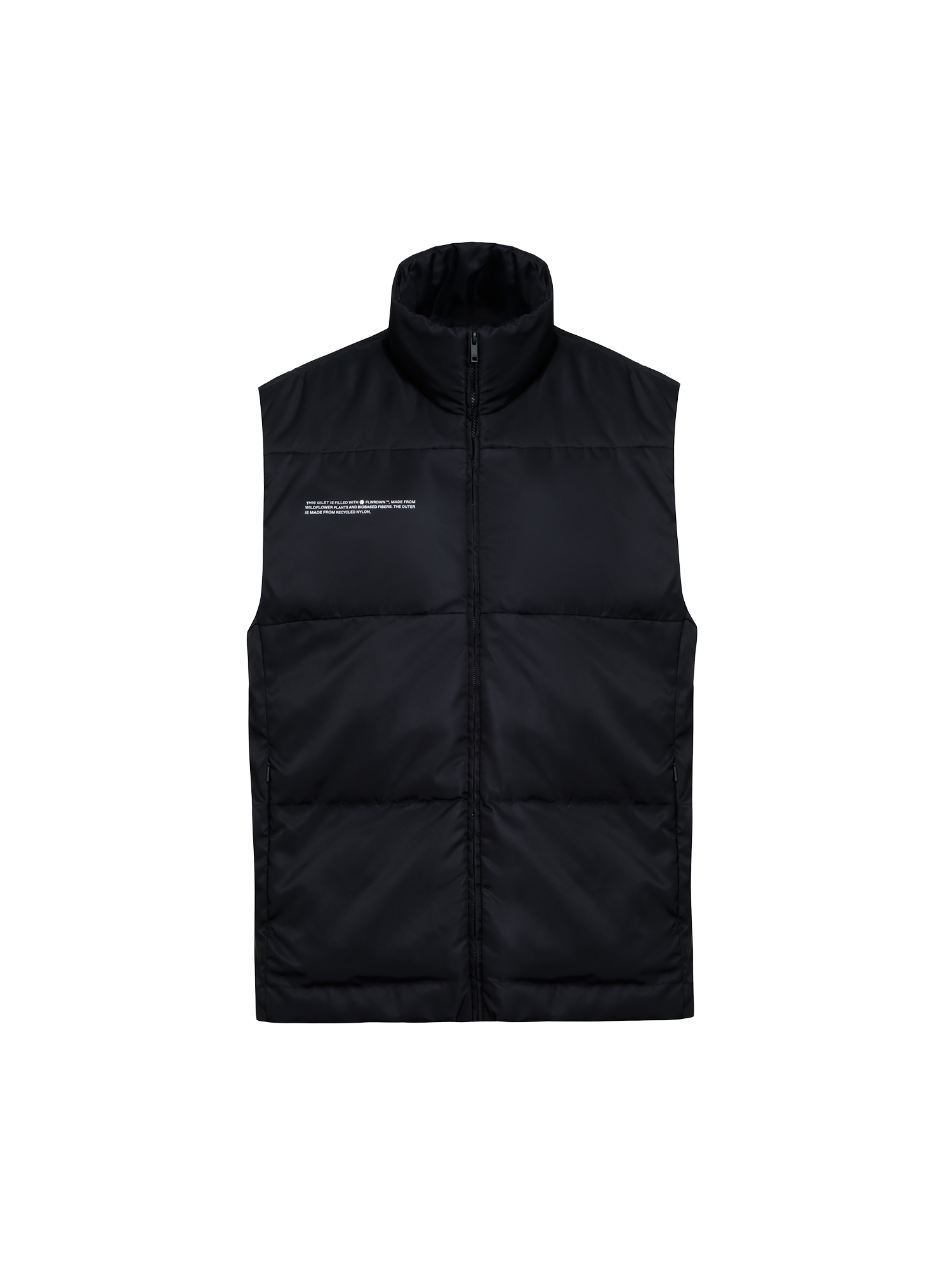 Recycled-Nylon-HW-Flwrdwn-Gilet-Black-packshot-3