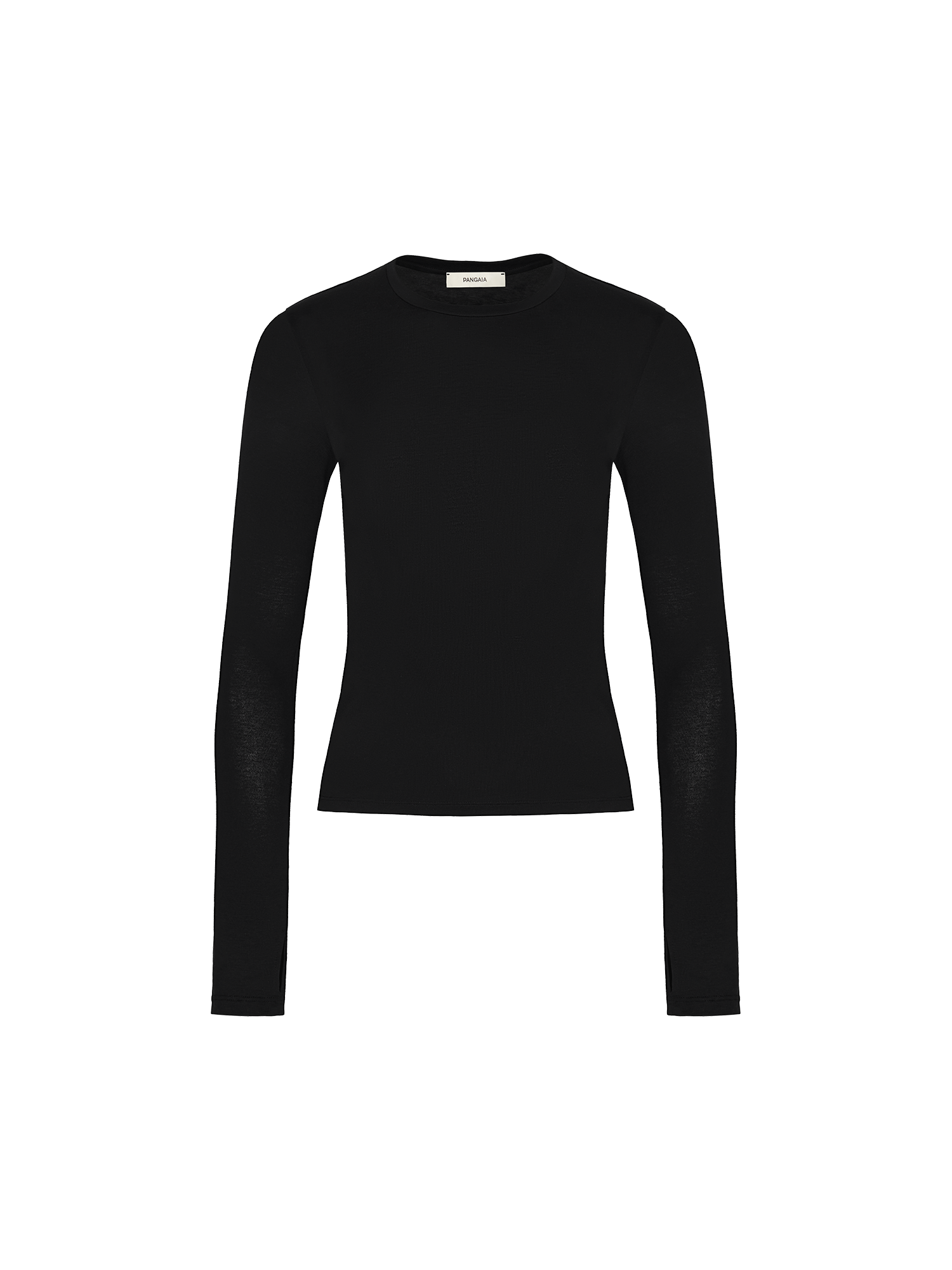 Women_s_365_Cotton_Stretch_Long_Sleeved_Top_Black_Womens-packshot-5