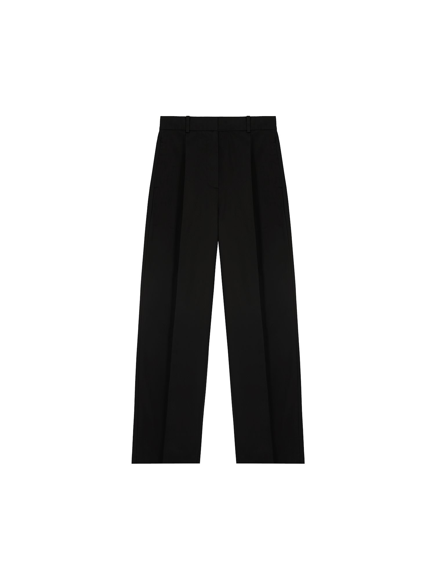 Womens-Cotton-Tailored-Trouser-Black-packshot-3