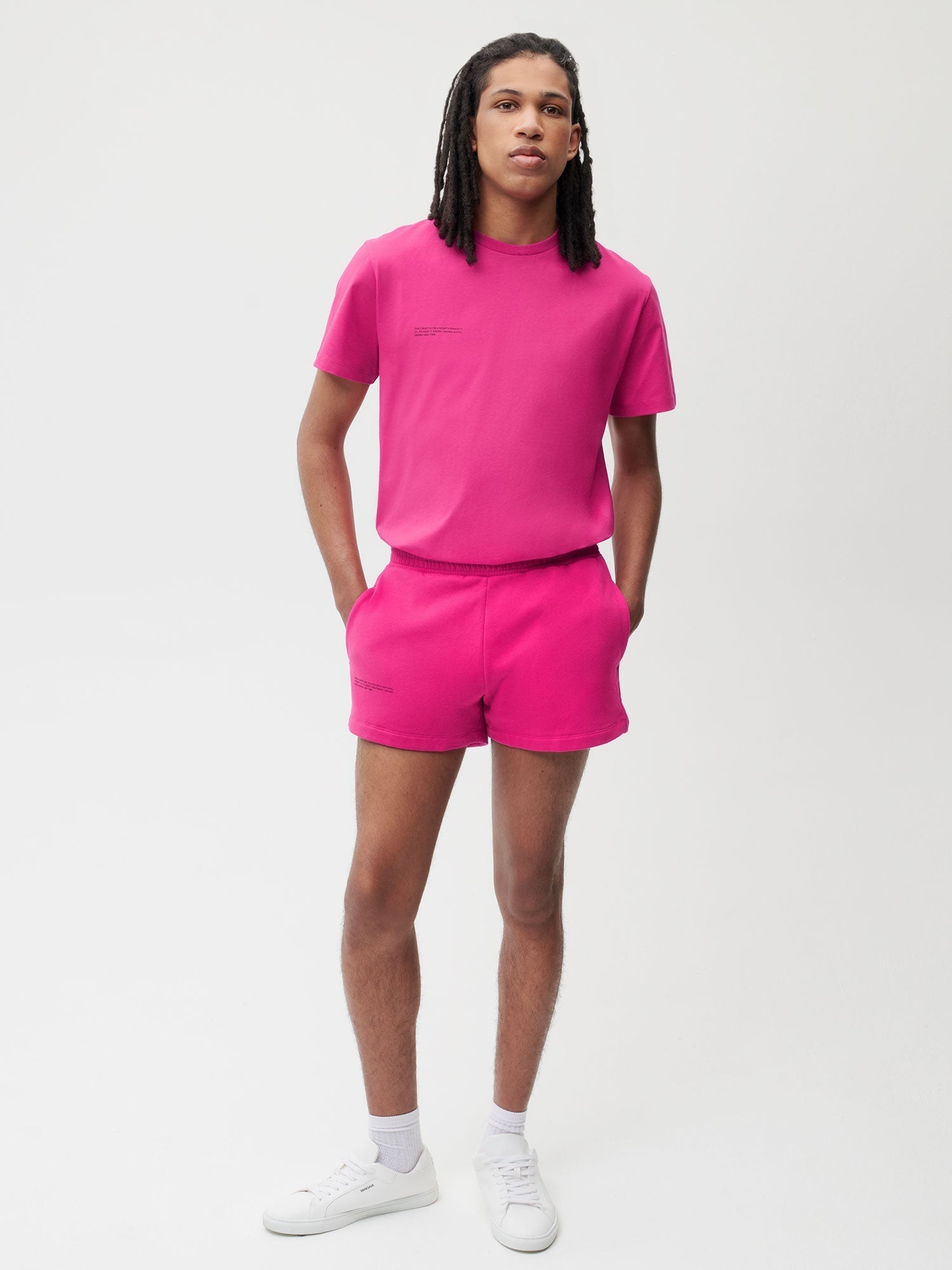 Organic Cotton Shorts Foxglove Pink Male