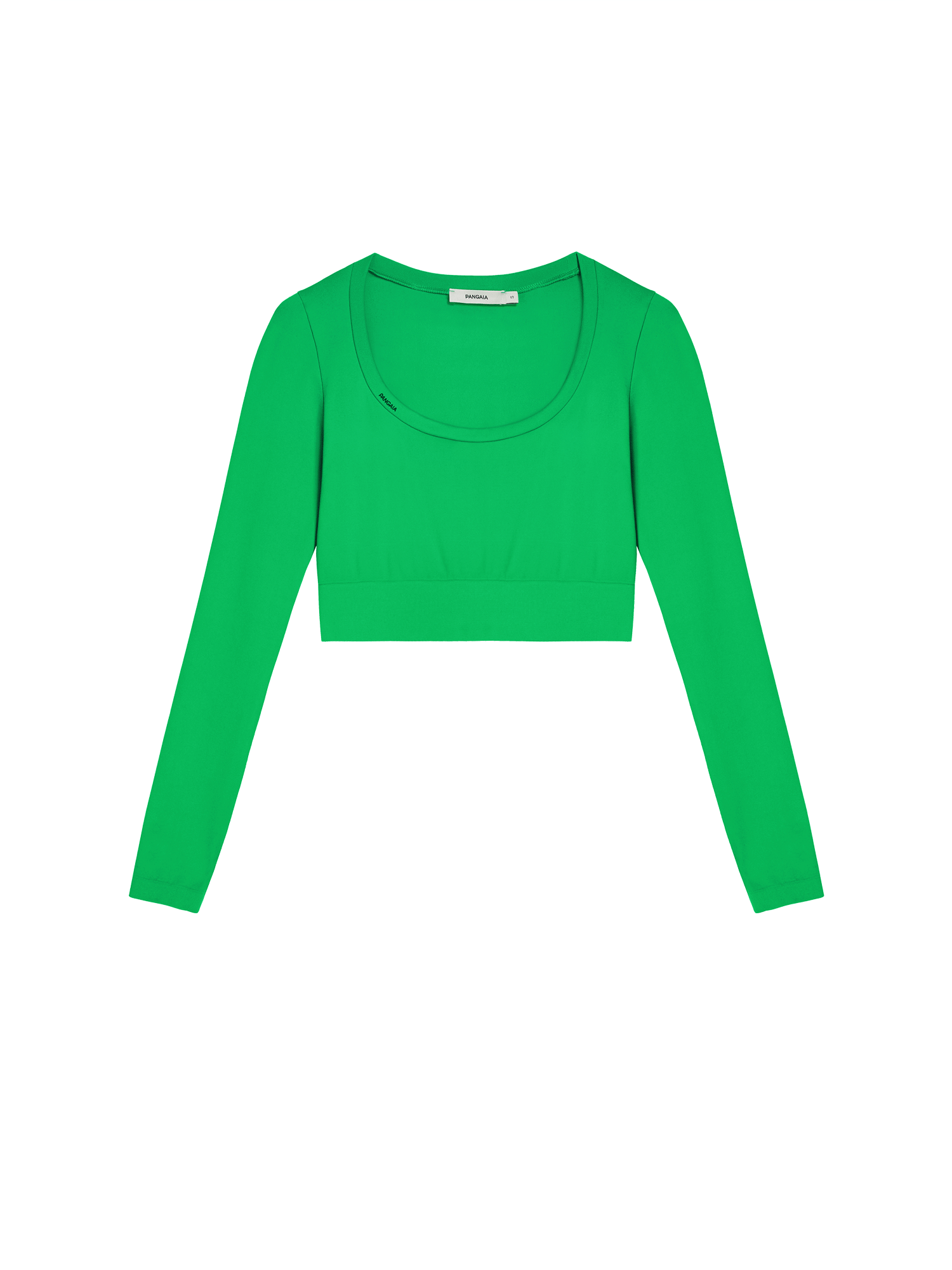 Activewear Womens Cropped Top Jade Green-packshot-3