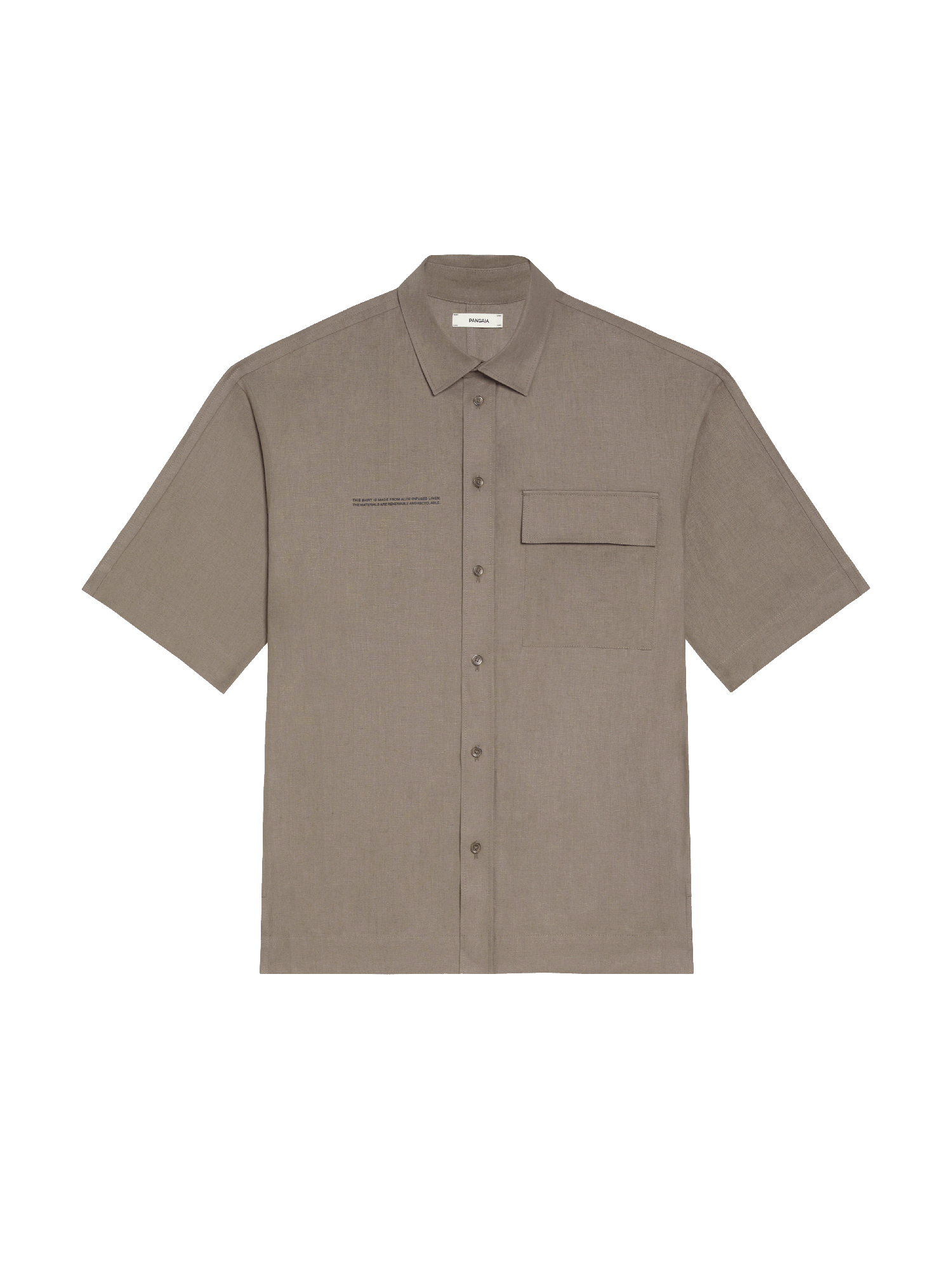 Aloe Linen Short Sleeve Shirt-packshot-3