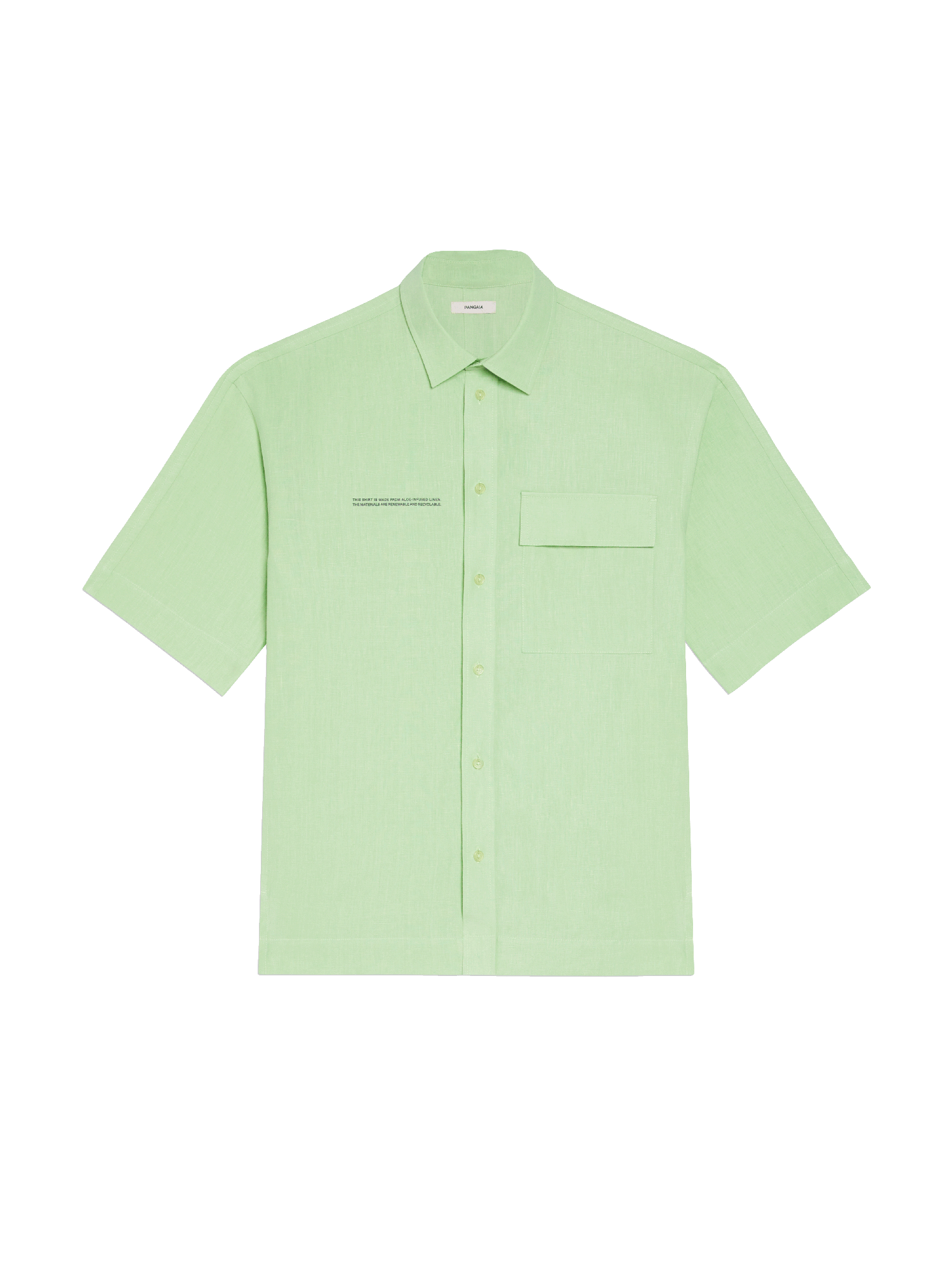 Aloe Linen Short Sleeve Shirt-packshot-3