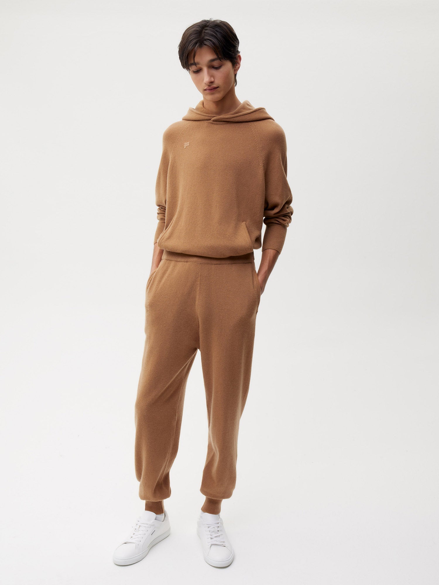 Cashmere Track Pants Camel Male