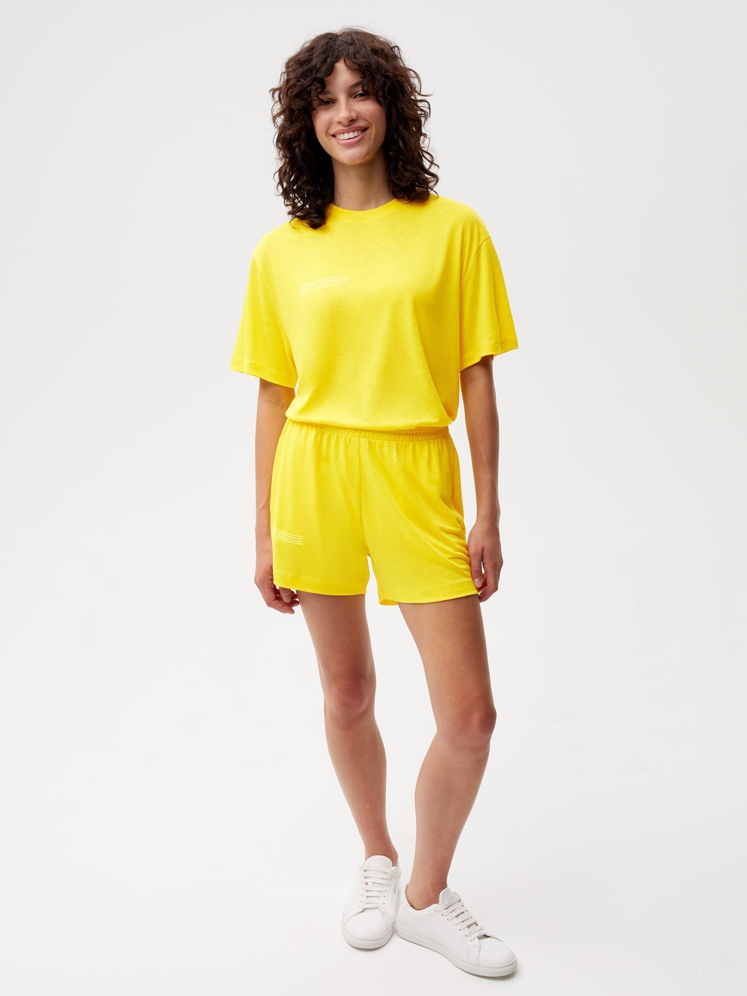 Frut Fiber Short Shorts Saffron Yellow Female