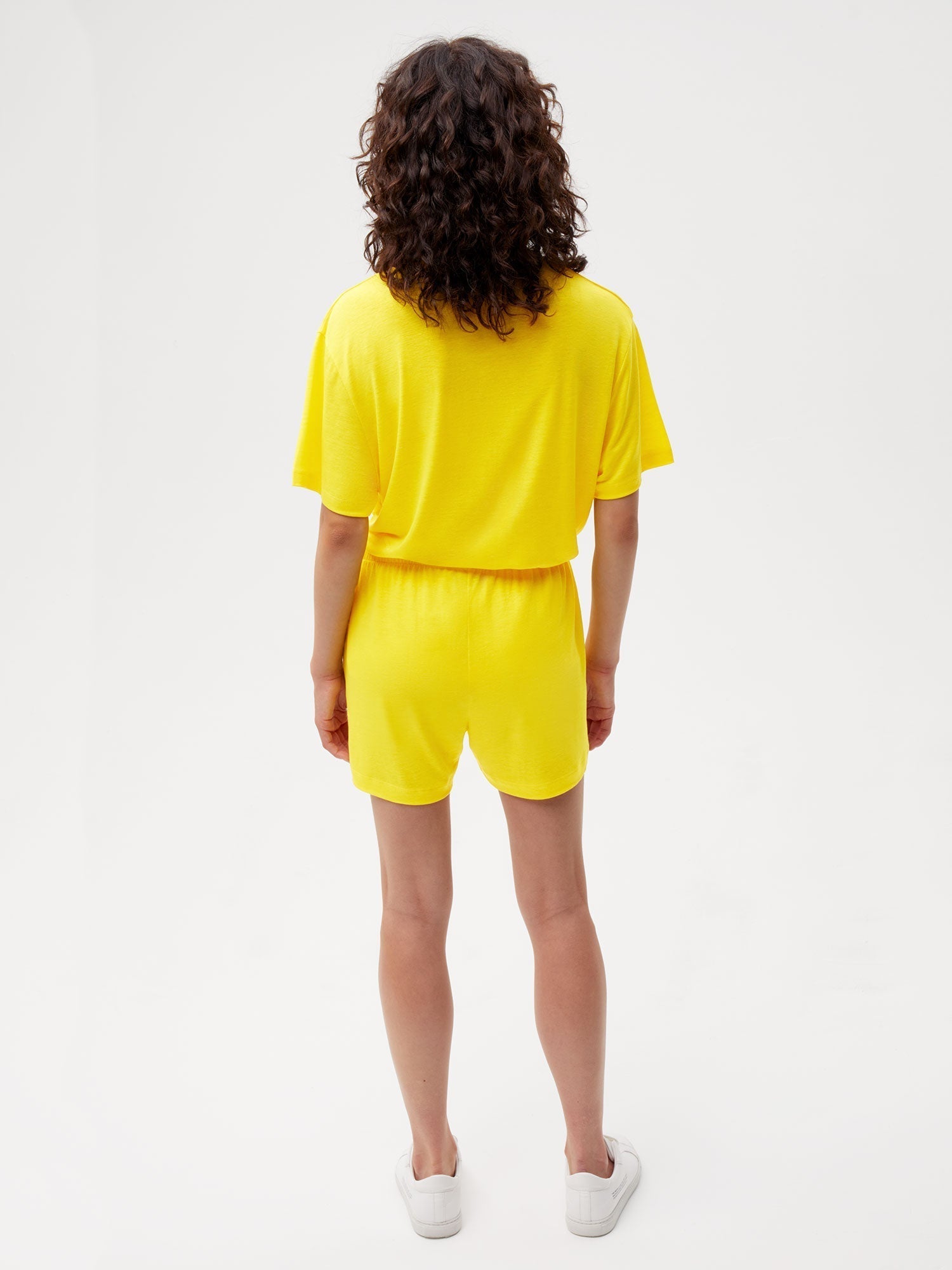 Frut Fiber Short Shorts Saffron Yellow Female