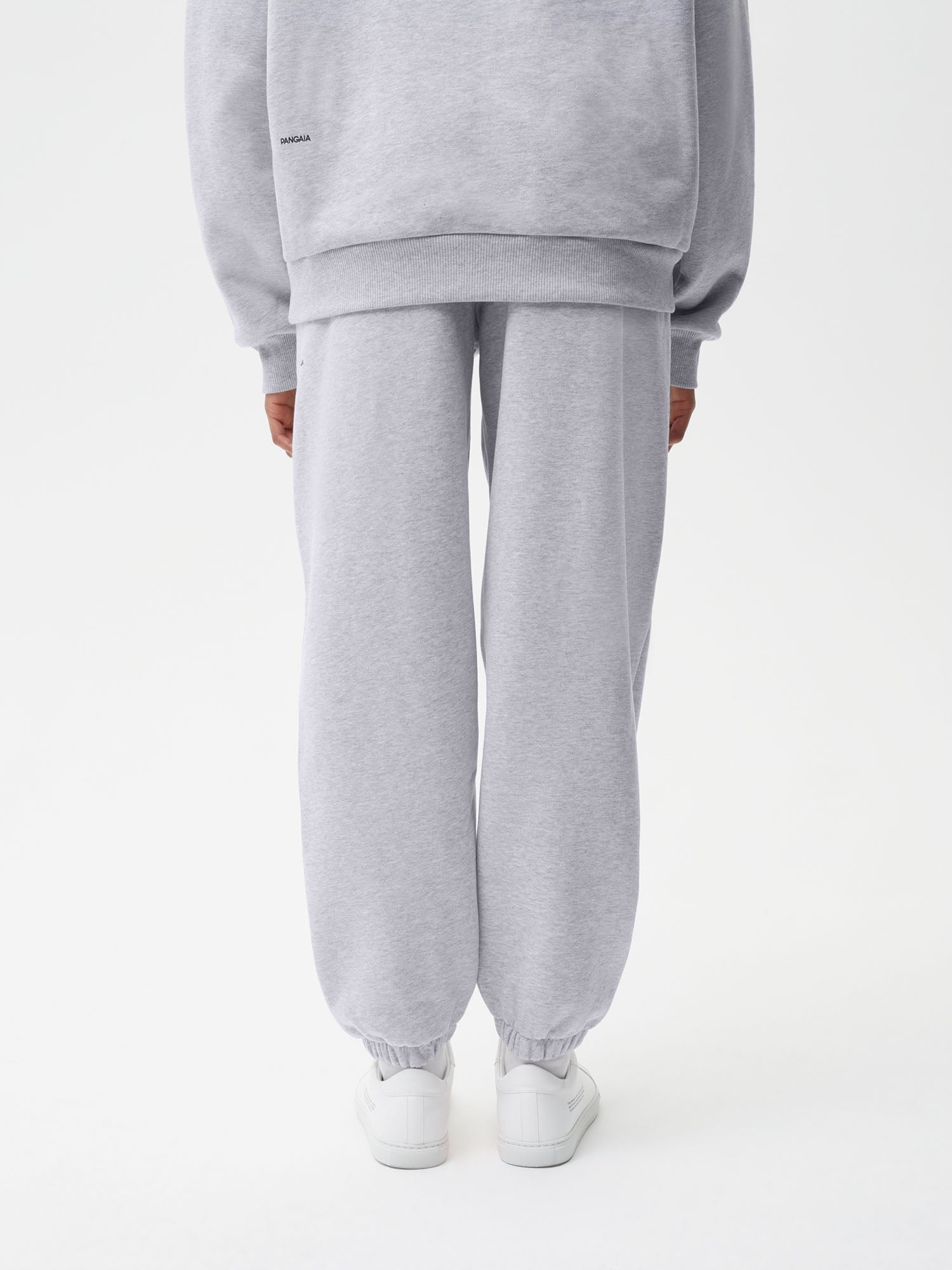 Heavyweight Recycled Cotton Track Pants Grey Marl WW Female