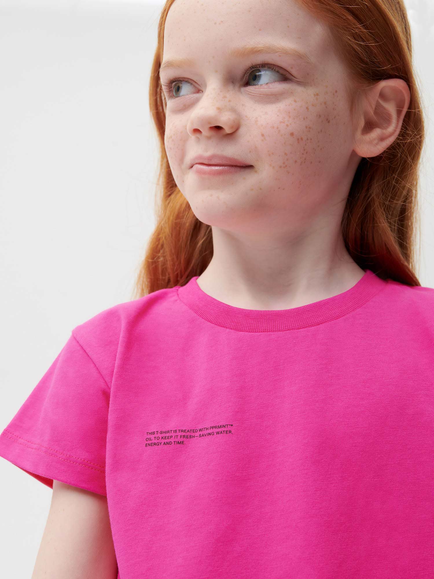 Kids PPRMINT T Shirt Foxglove Pink