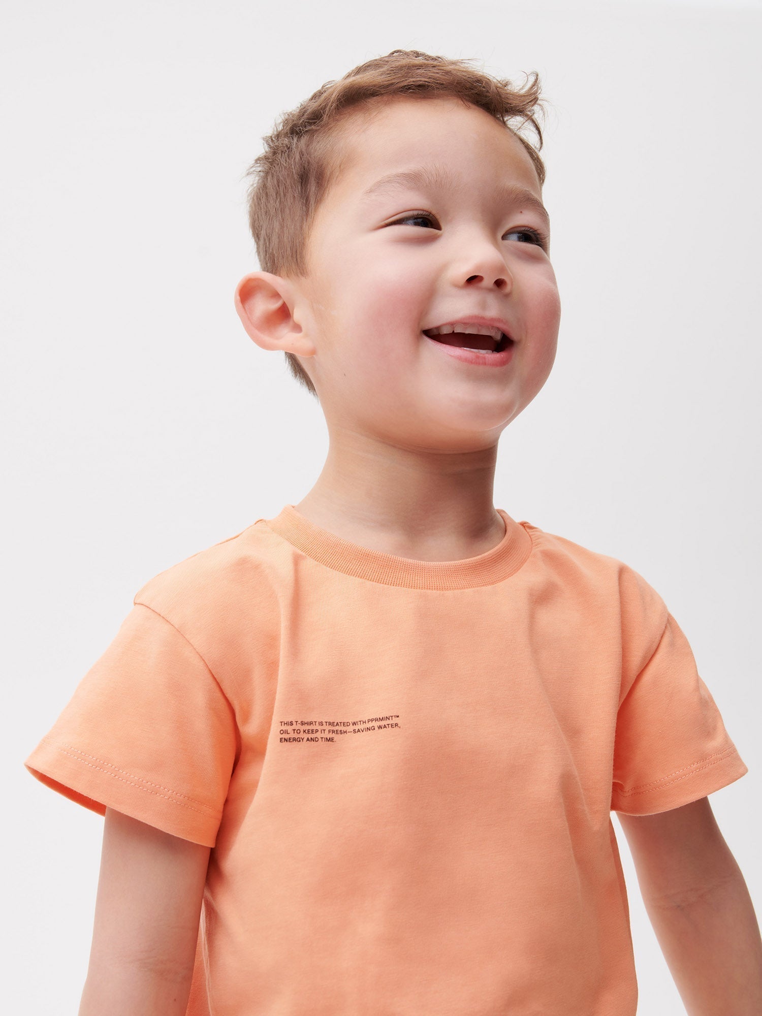 Kids PPRMINT T Shirt Peach Perfect