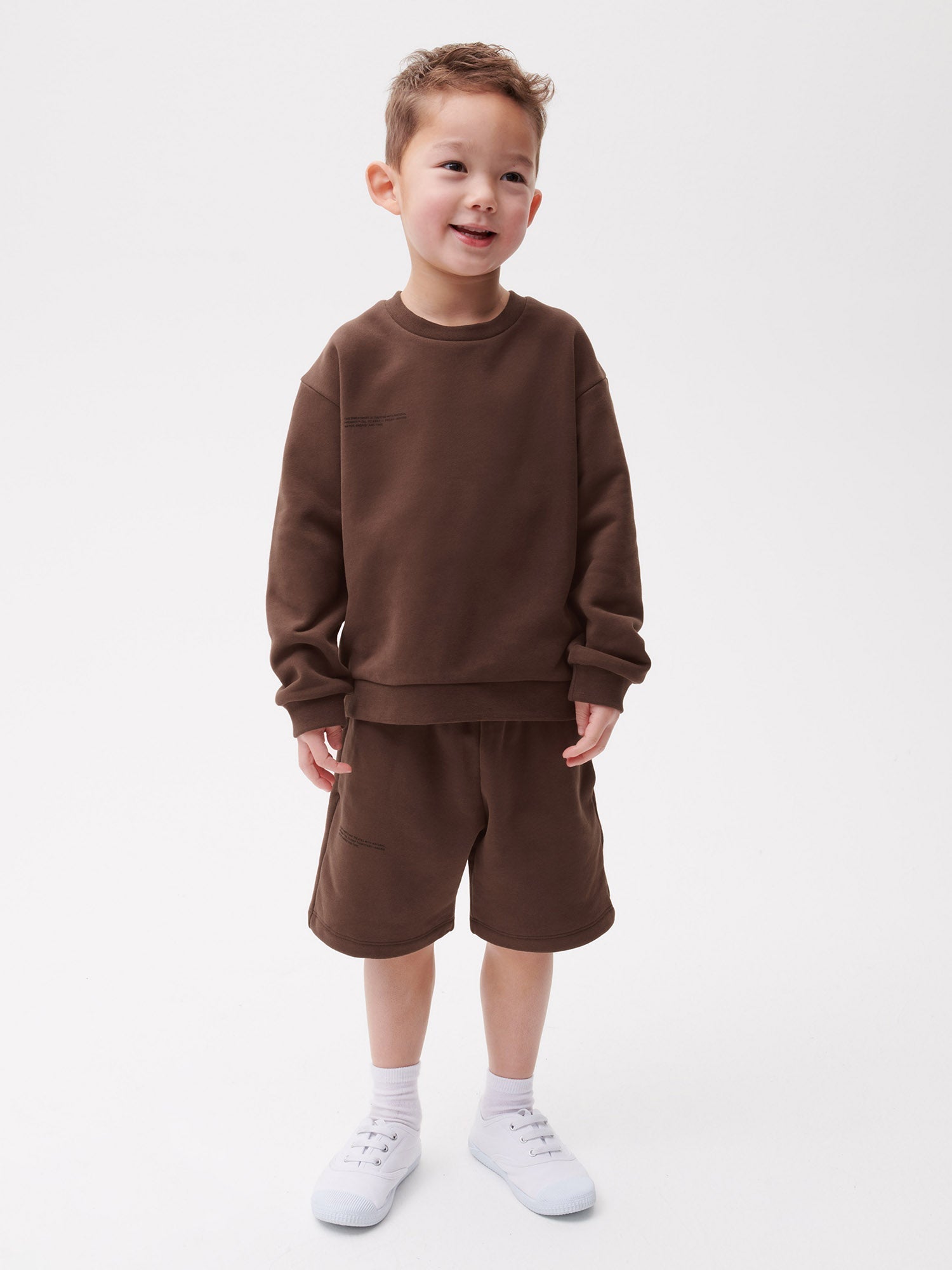 Kids Sweatshirt Chestnut Brown