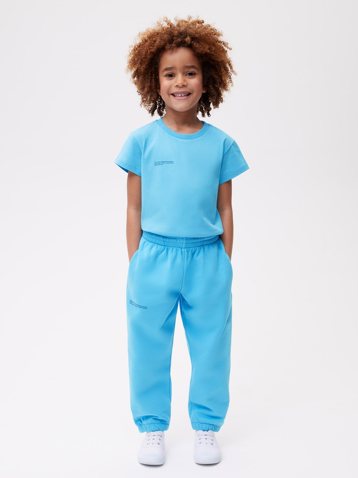 Kids Track Pants Beach Blue