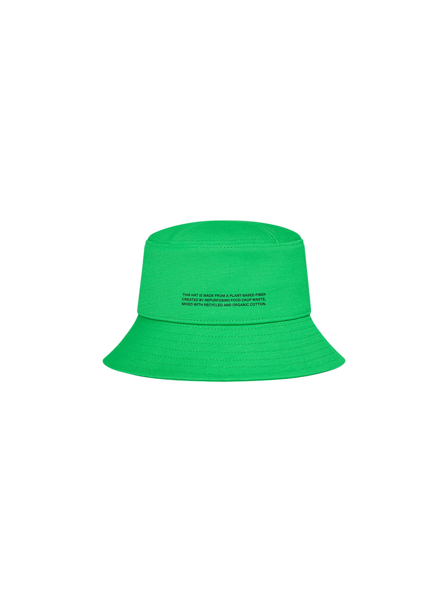 Kids Oilseed Hemp Canvas Bucket Hat—jade green-packshot-3