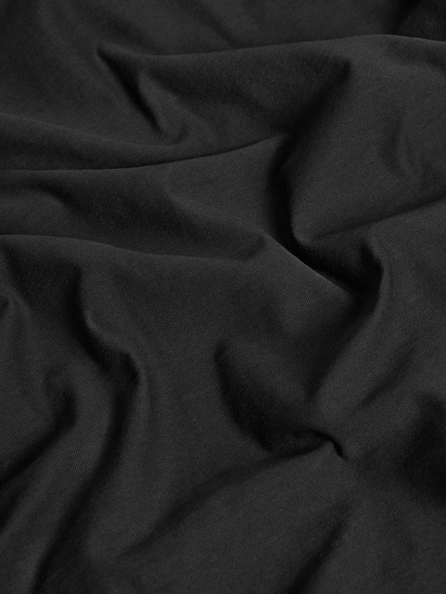 Kids Organic Cotton Long Sleeve T Shirt Black