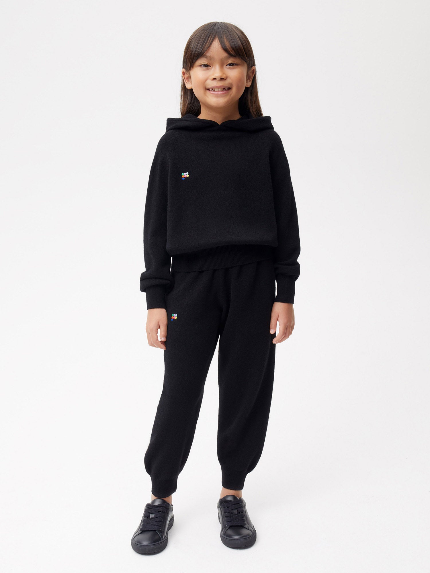 Kids-Recycled-Cashmere-Hoodie-Black-1