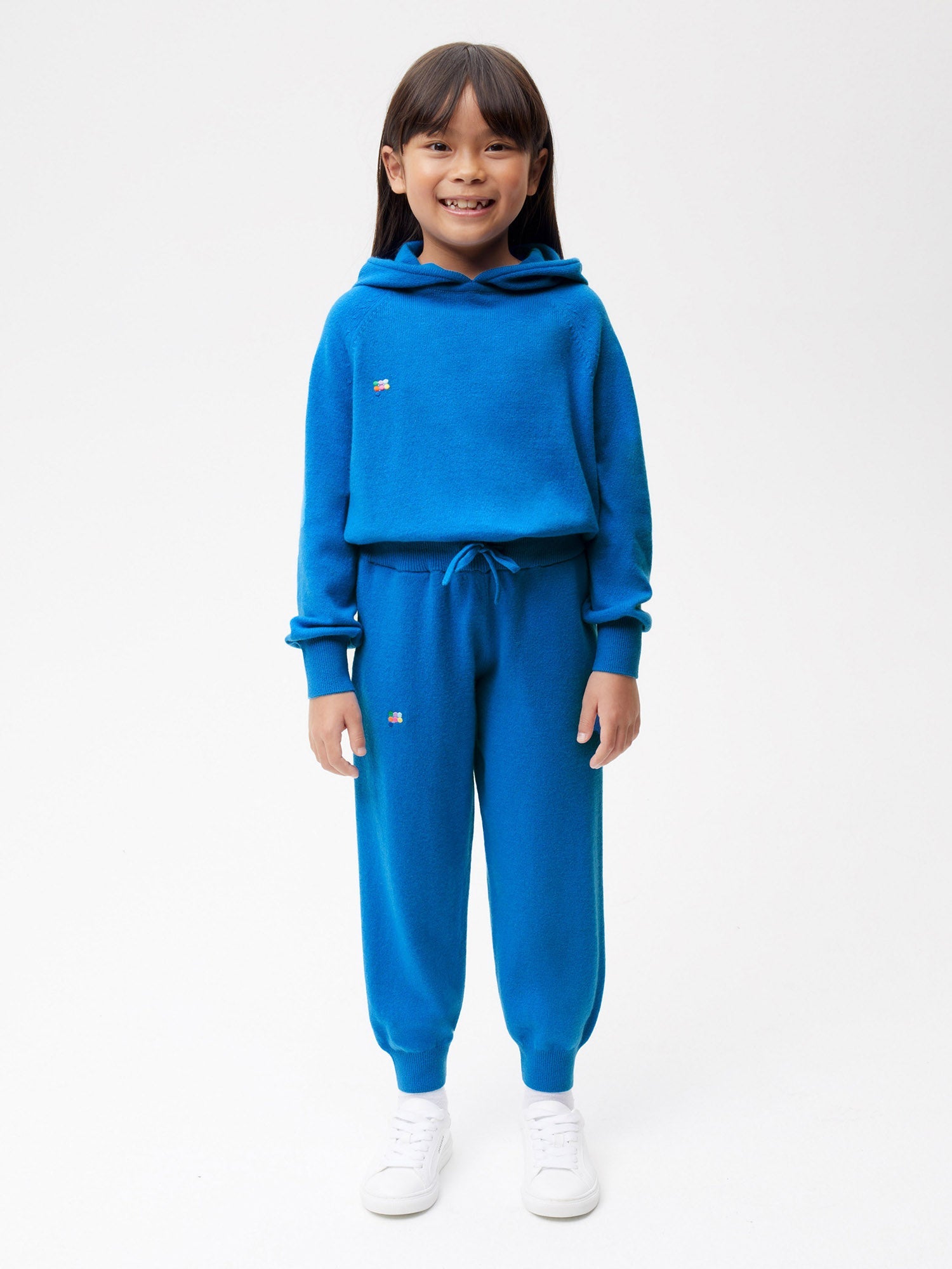 Kids-Recycled-Cashmere-Track-Pants-Cerulean-Blue-1