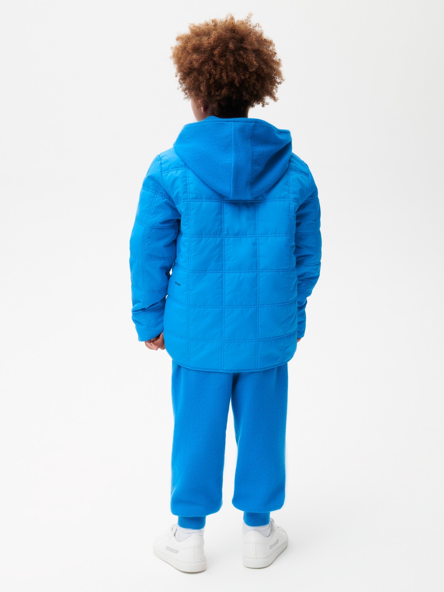 Kids-Recycled-Nylon-NW-FLWRDWN-Quilted-Collarless-Jacket-Cerulean-Blue-2