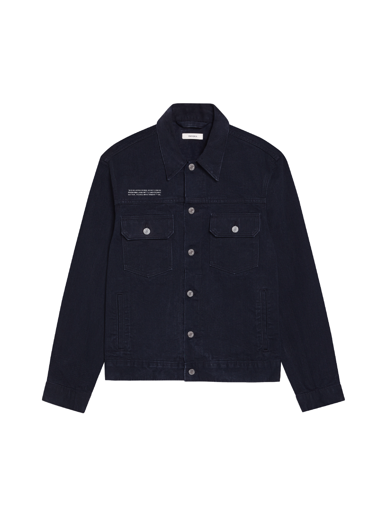 Nettle Denim Jacket—black-packshot-3