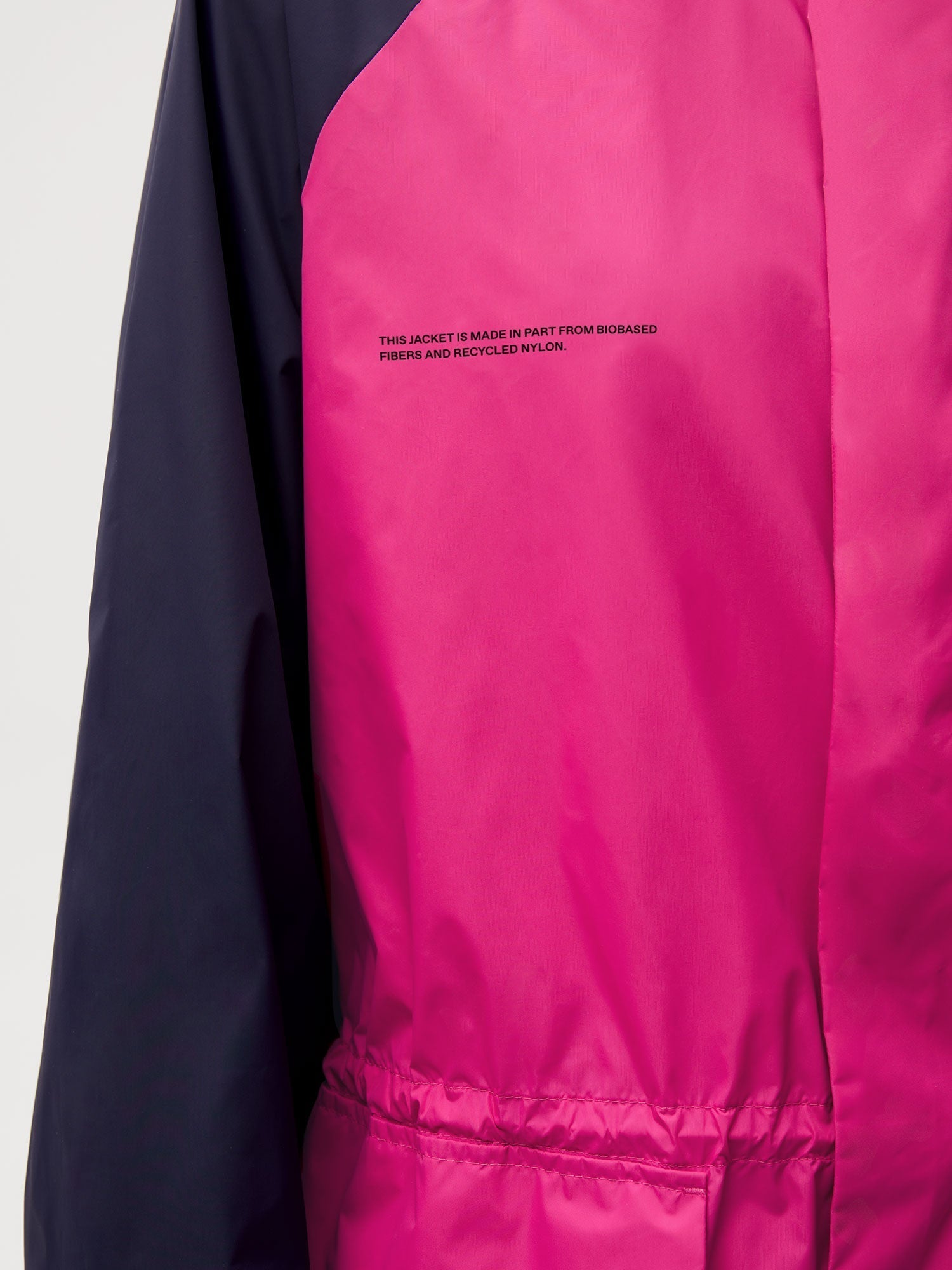 Nylon Colour Block Jacket Foxglove Pink Female