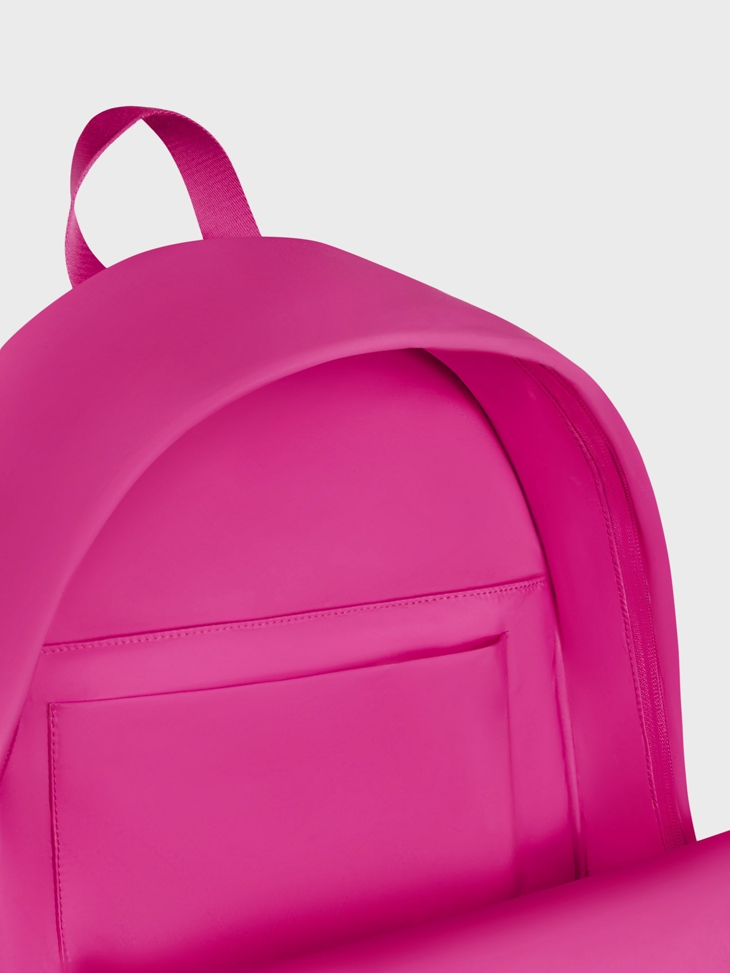 Nylon Padded Backpack Foxglove Pink