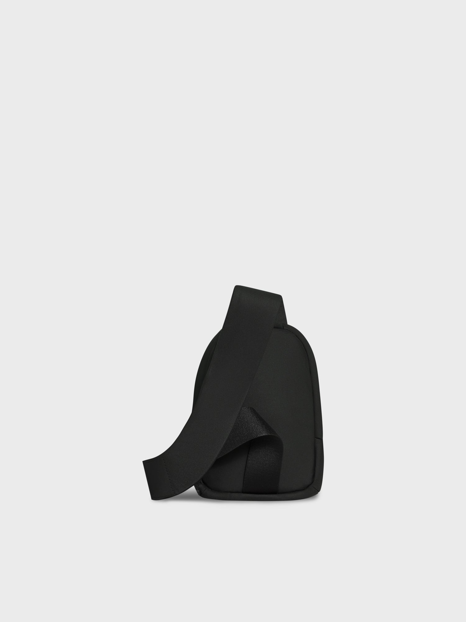 Nylon Padded Mini Backpack Black