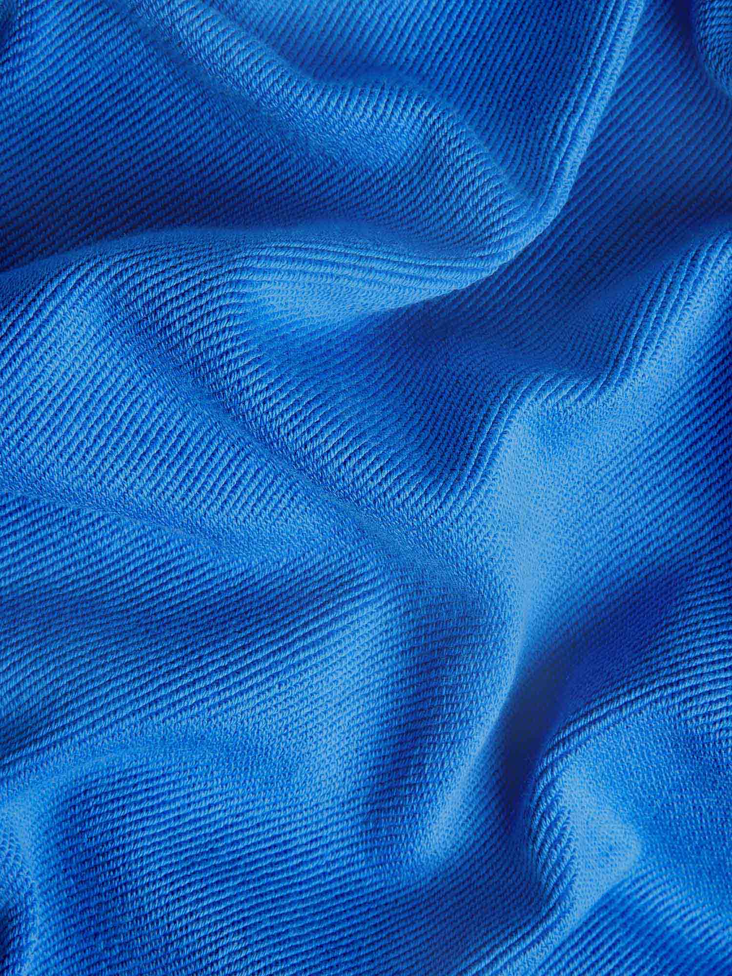 Organic Cotton Long Shorts Cobalt Blue