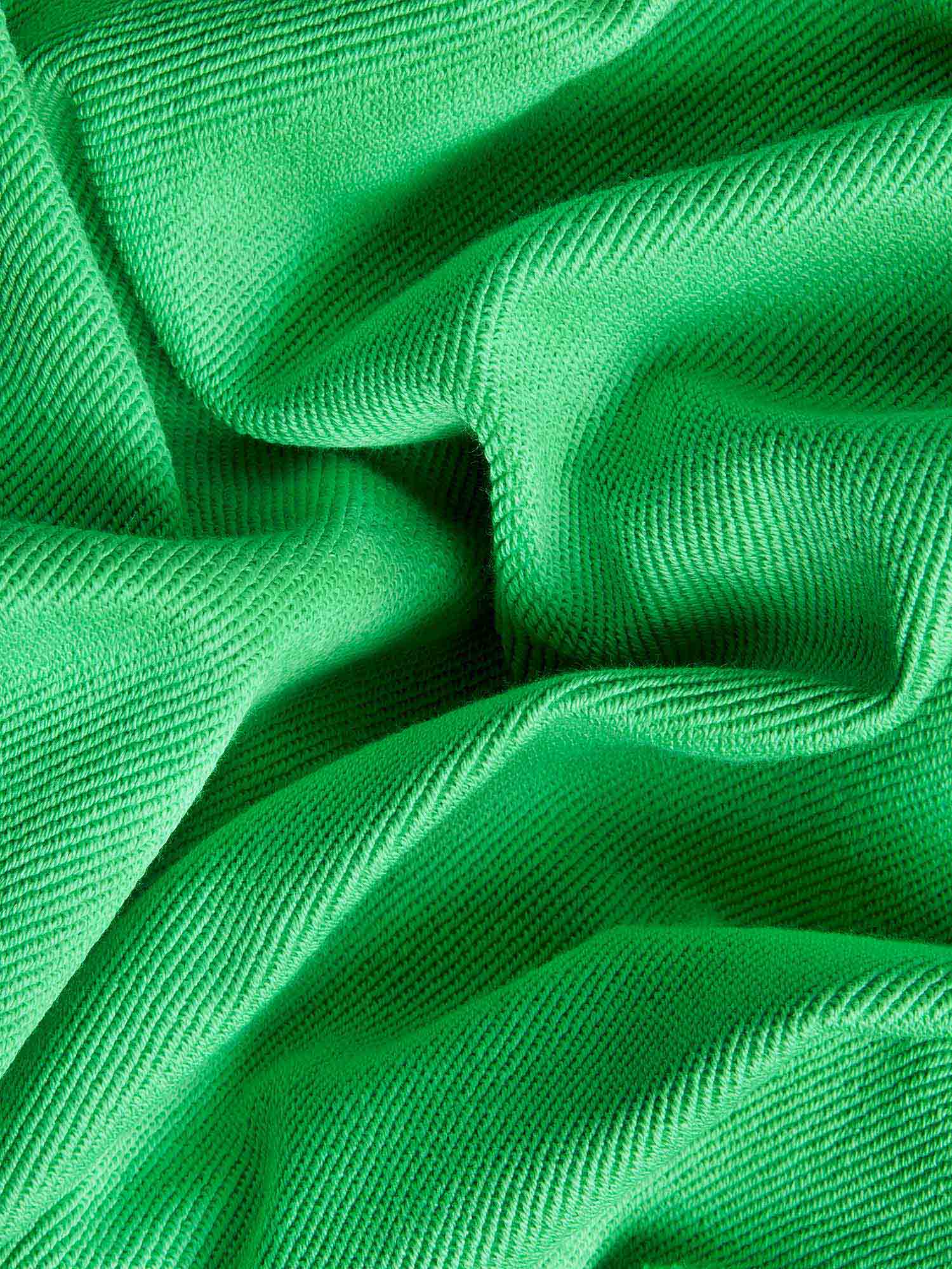 Organic Cotton Long Shorts Jade Green