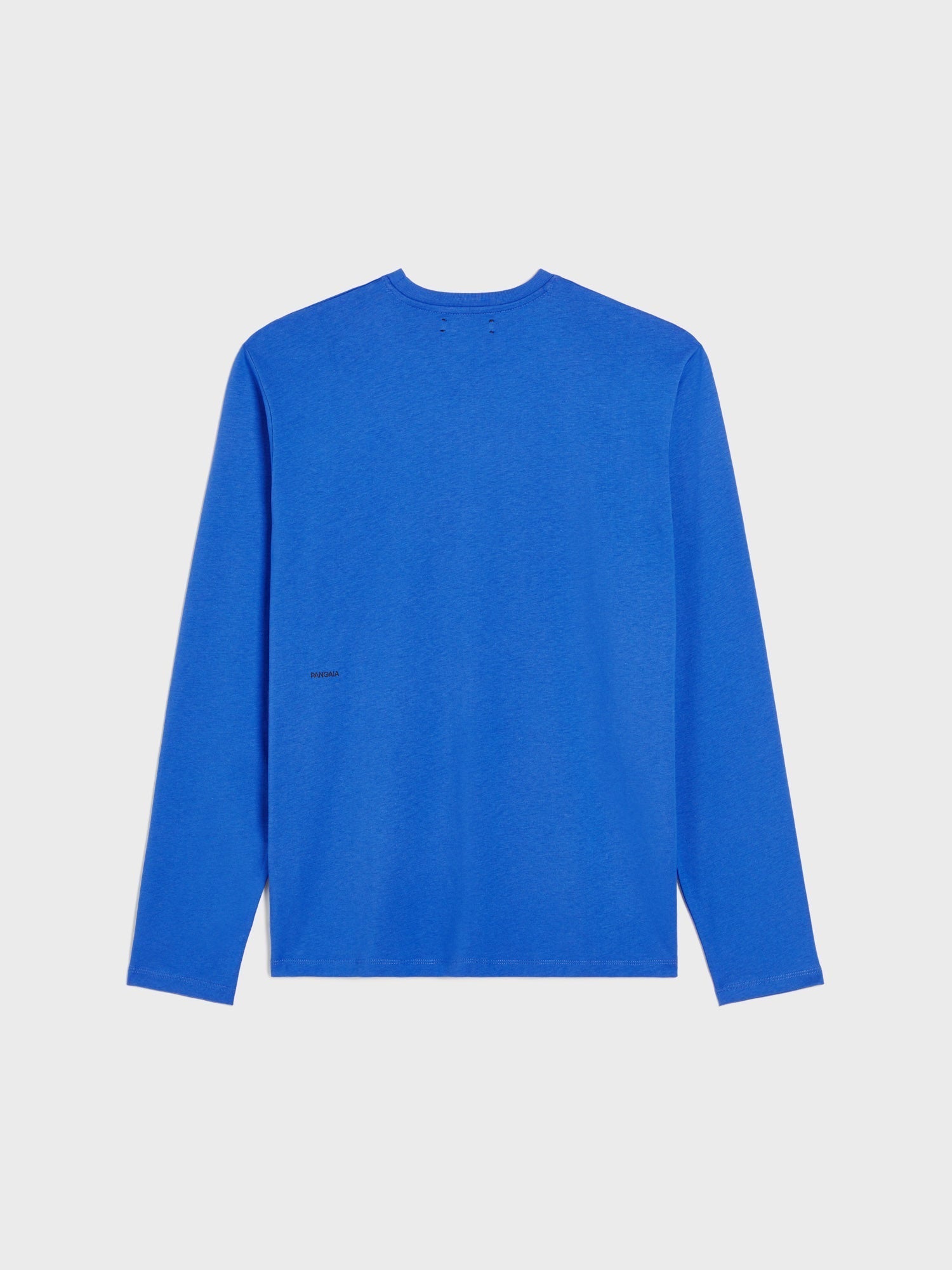Organic Cotton Long Sleeve T Shirt Cobalt Blue
