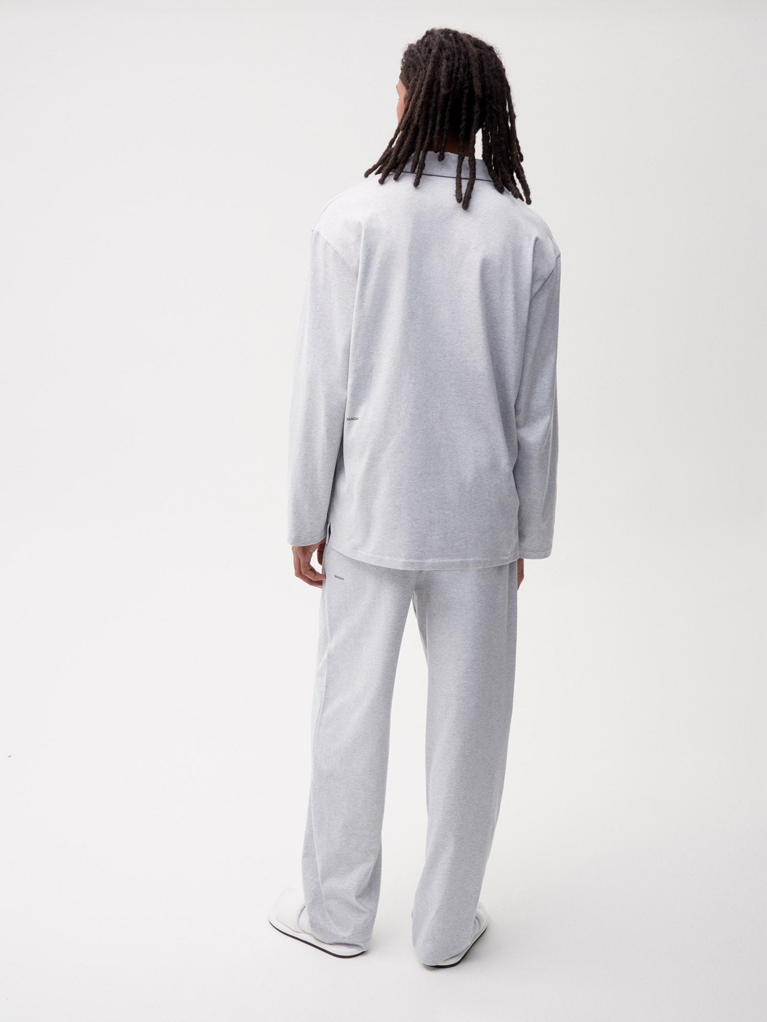 Organic Cotton Pajama Loose Pant C Fiber Grey Marl Male