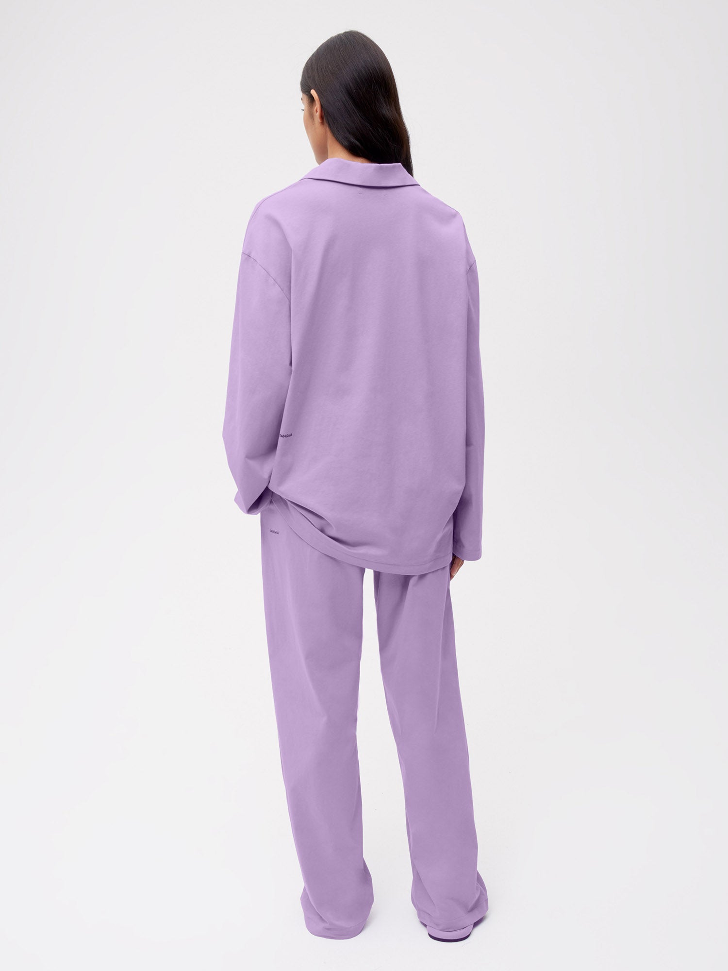 Organic Cotton Pajama Loose Pant Orchid Purple Female
