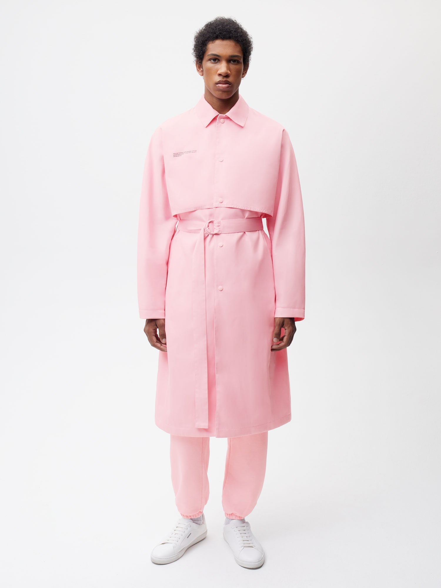 Organic-Cotton-Trench-Coat-Sakura-Pink-Male-1
