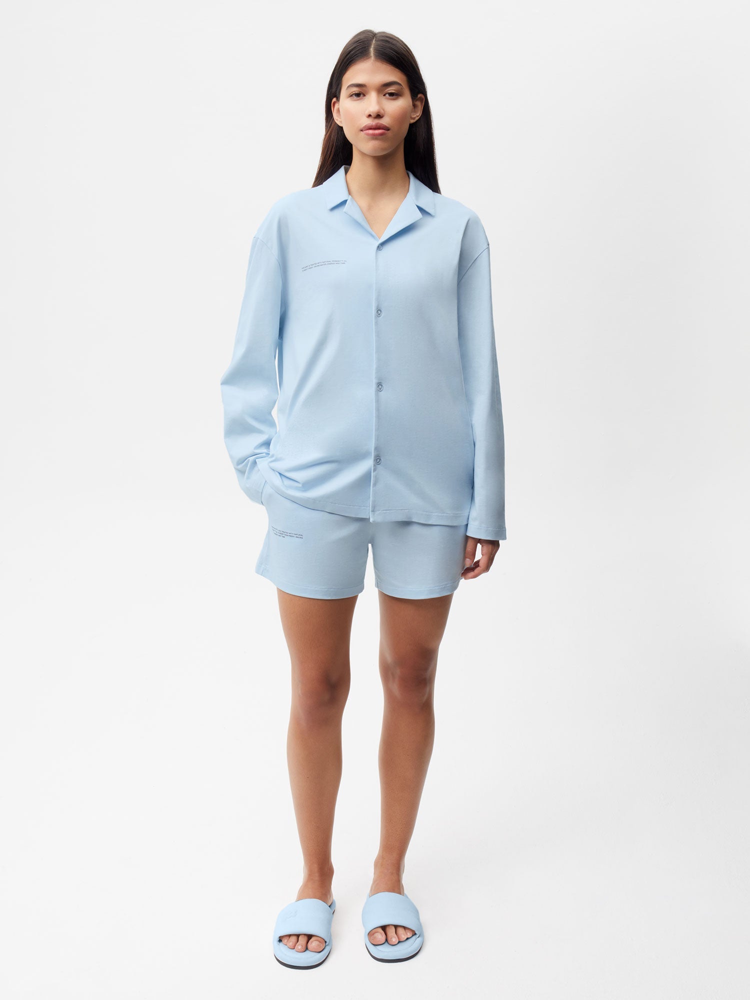 Pajamas-Shorts-Moonstone-Blue-Female-1