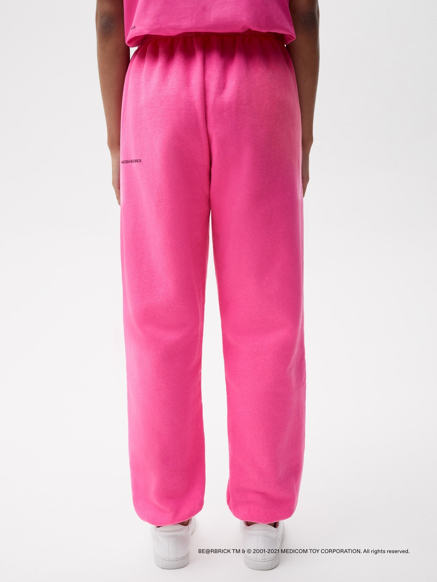 Pangaia Haroshi Bearbrick Heavyweight Organic Cotton Track Pants Flamingo Pink Female