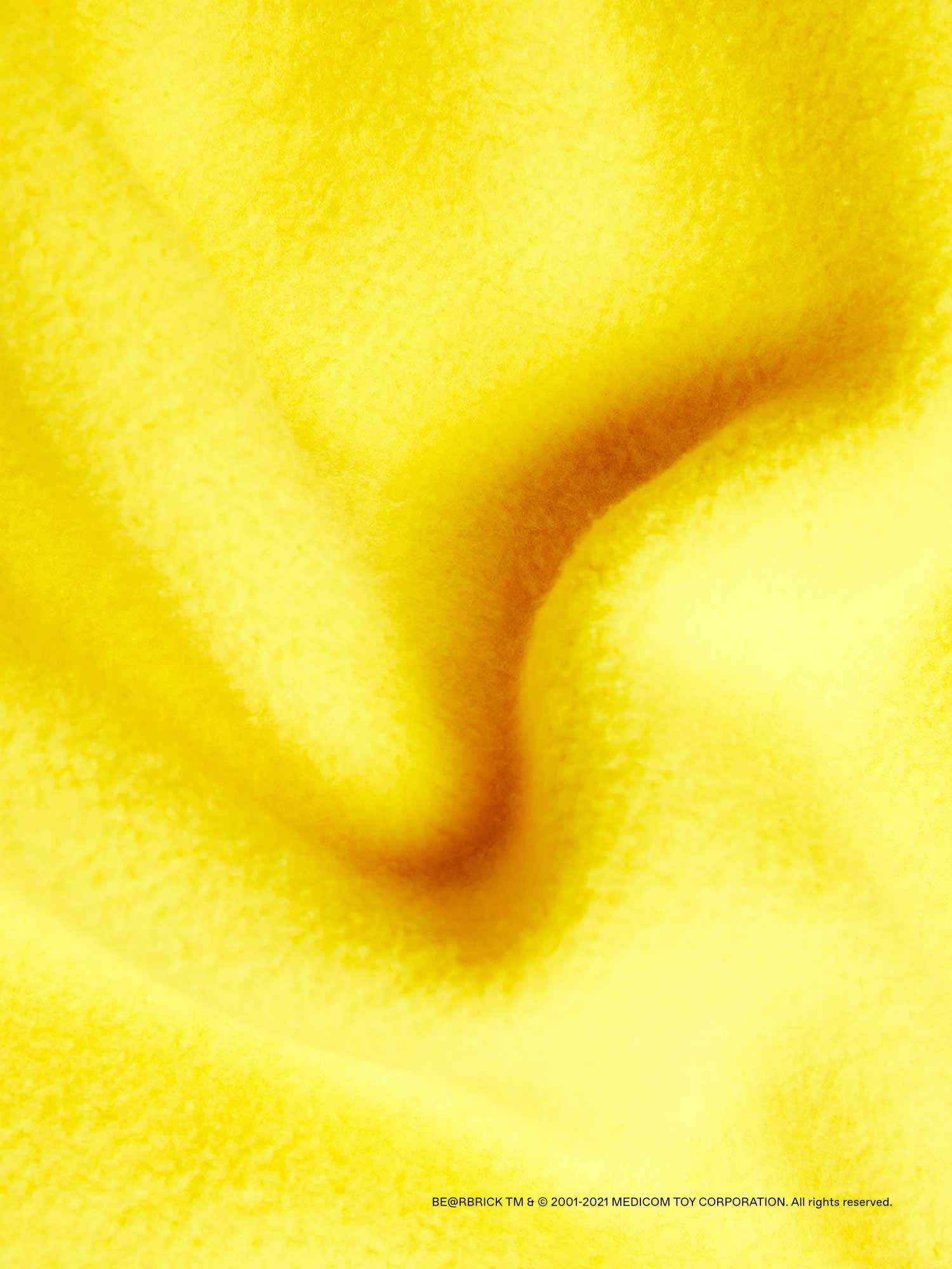 Pangaia Haroshi Bearbrick Organic Hoodie Saffron Yellow