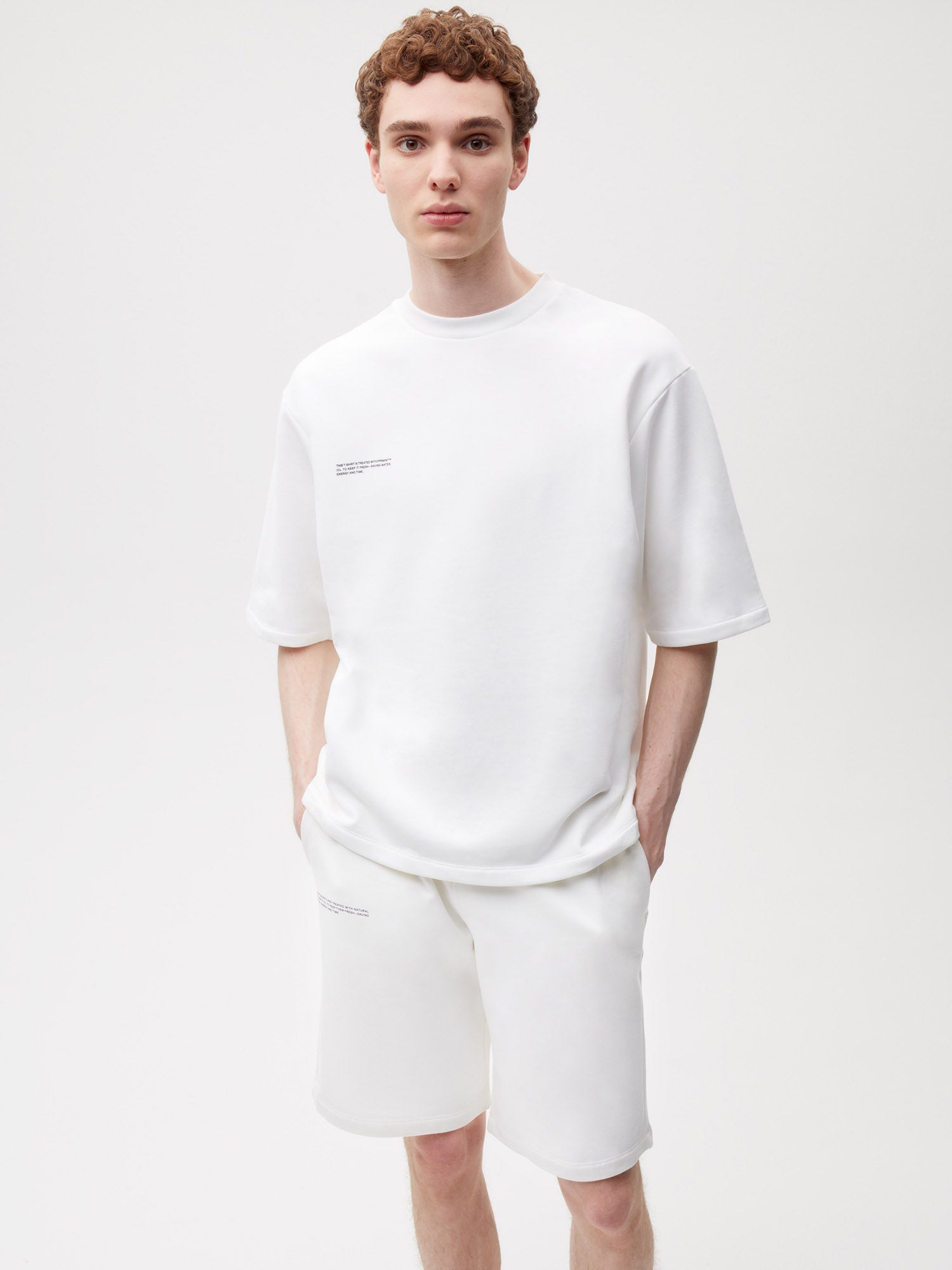 Relaxed Fit T Shirt Off White Male